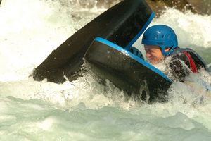 Actividad - Hidrospeed en el rio Noguera Pallaresa. Roc Roi