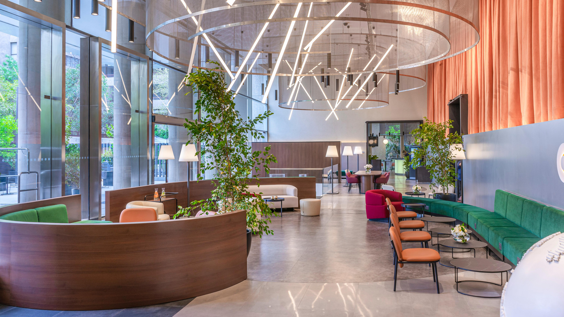 Vista Lobby Hotel Pullman Santiago Vitacura