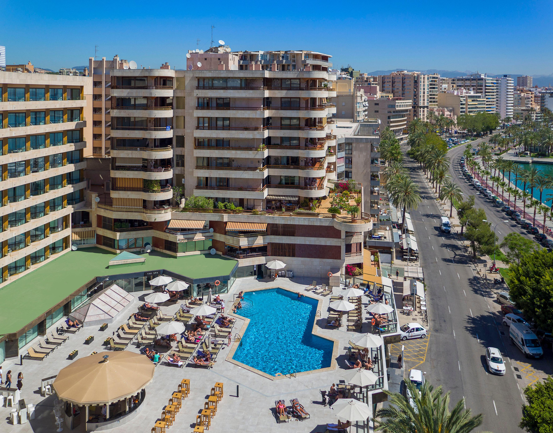 Vista Piscina Melia Palma Marina