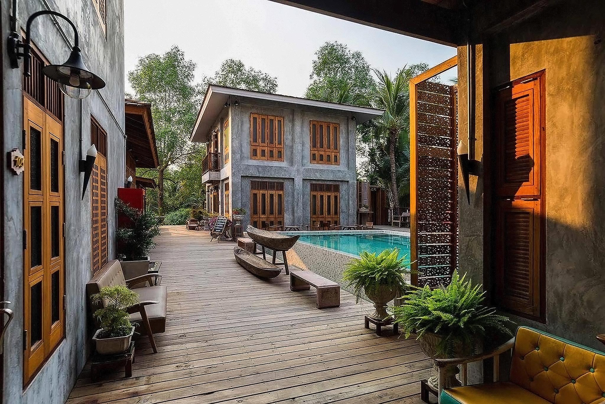 Vista Exterior House of Passion Amphawa