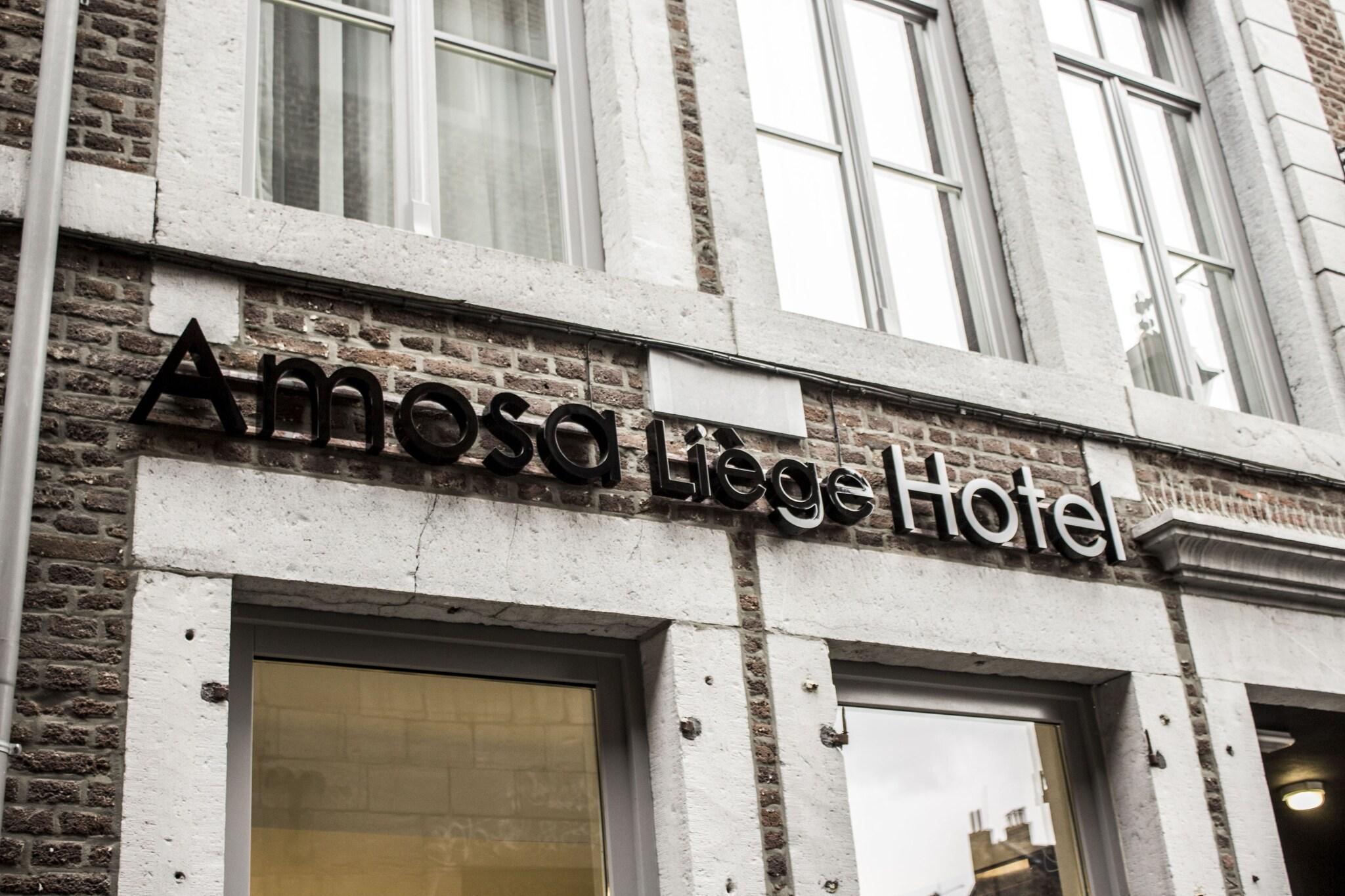 Vista Exterior Amosa Liège City Centre Hotel
