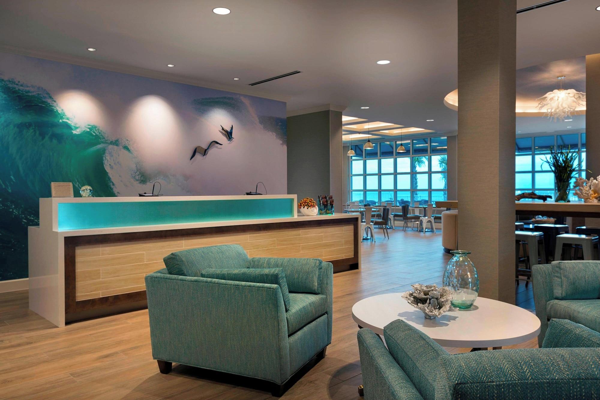 Vista Lobby SpringHill Suites by Marriott New Smyrna Beach