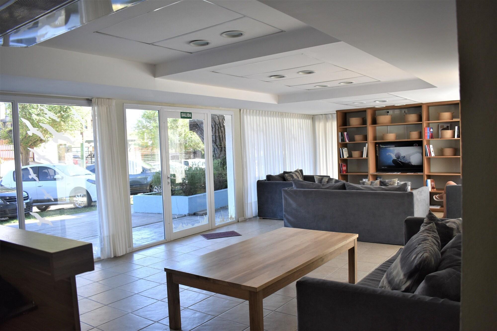 Vista Lobby O2 Hotel Gesell