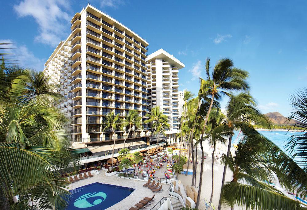 Vista Exterior Outrigger Waikiki Beach Resort