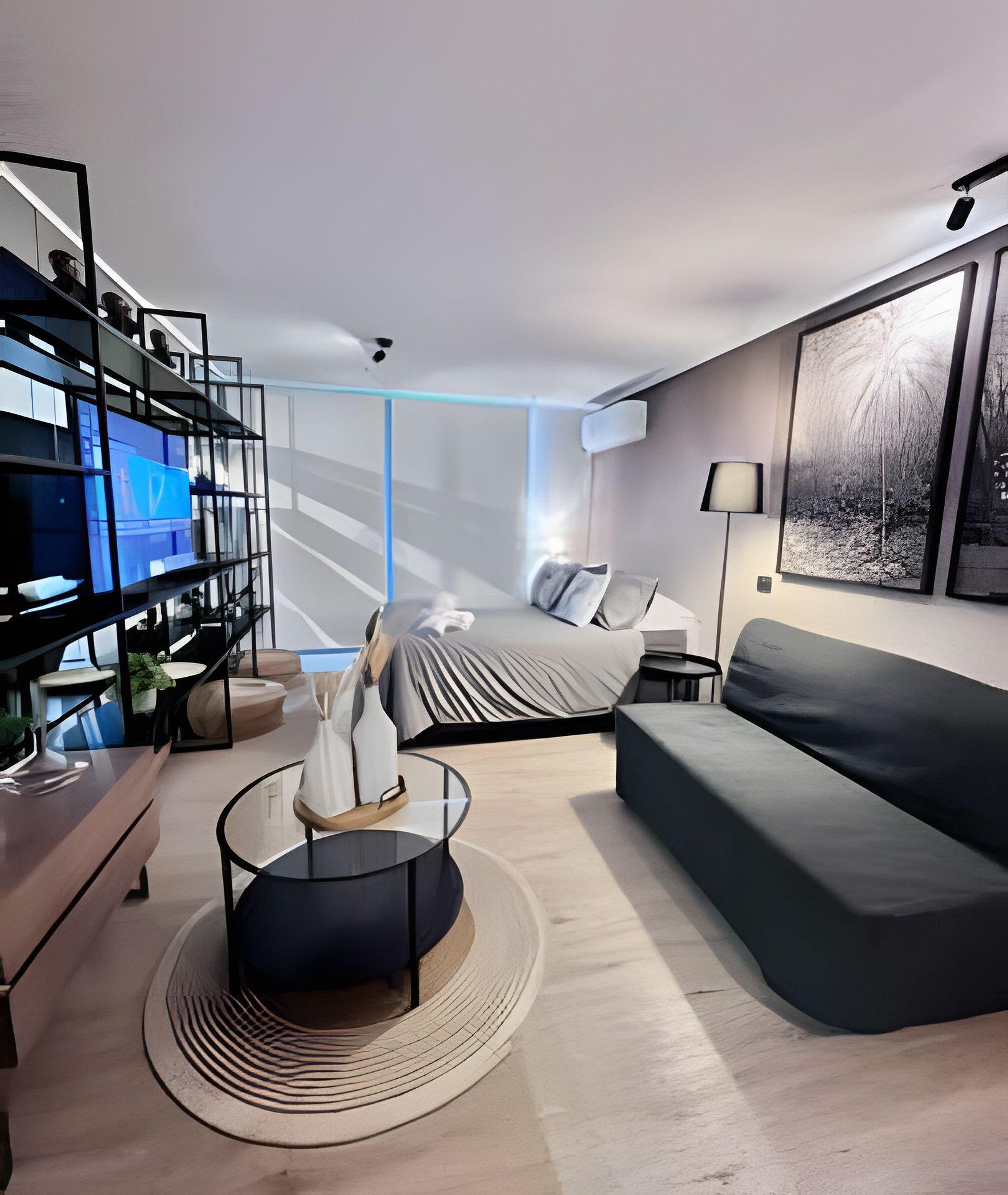 Gimnasio Elegante y moderno estudio