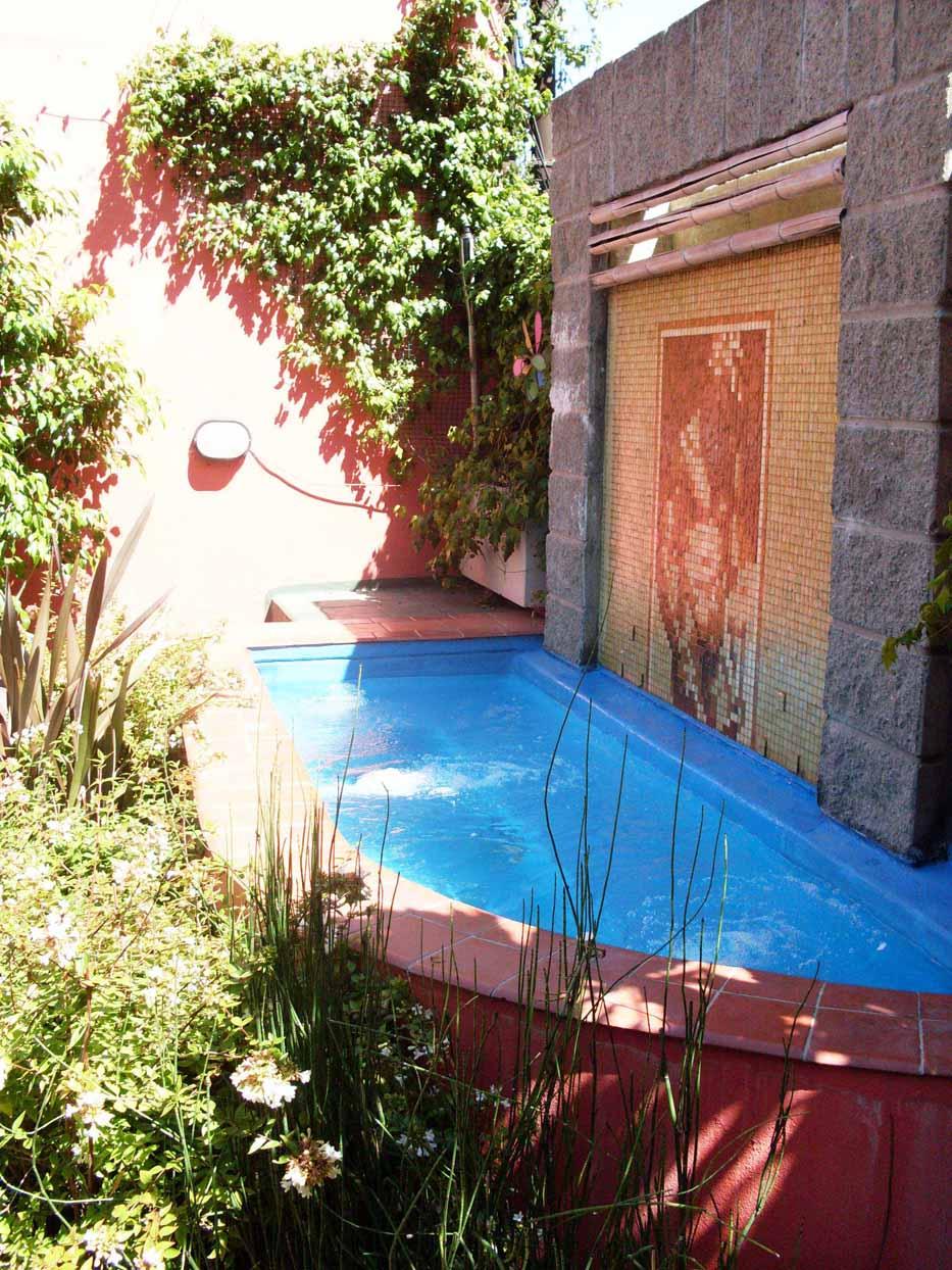Vista Piscina The First Gay Bed and Breakfast