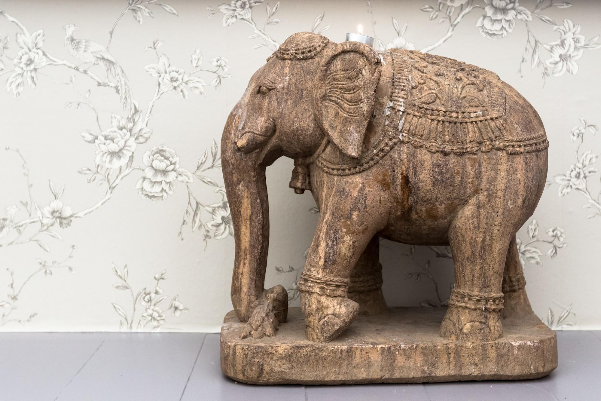 Vista Lobby Elephant Hotel