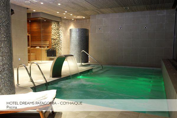 Vista Piscina Hotel Dreams Patagonia