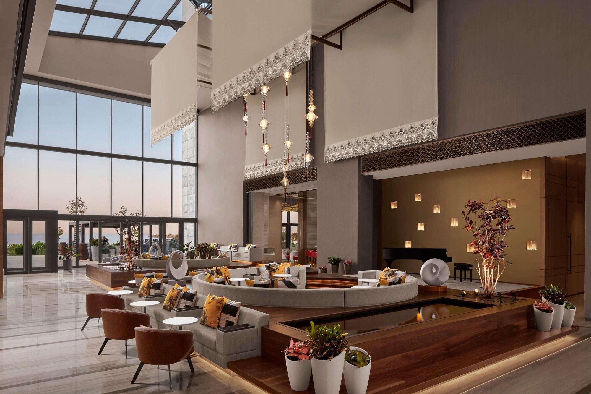 Vista Lobby JW Marriott Hotel Istanbul Marmara Sea