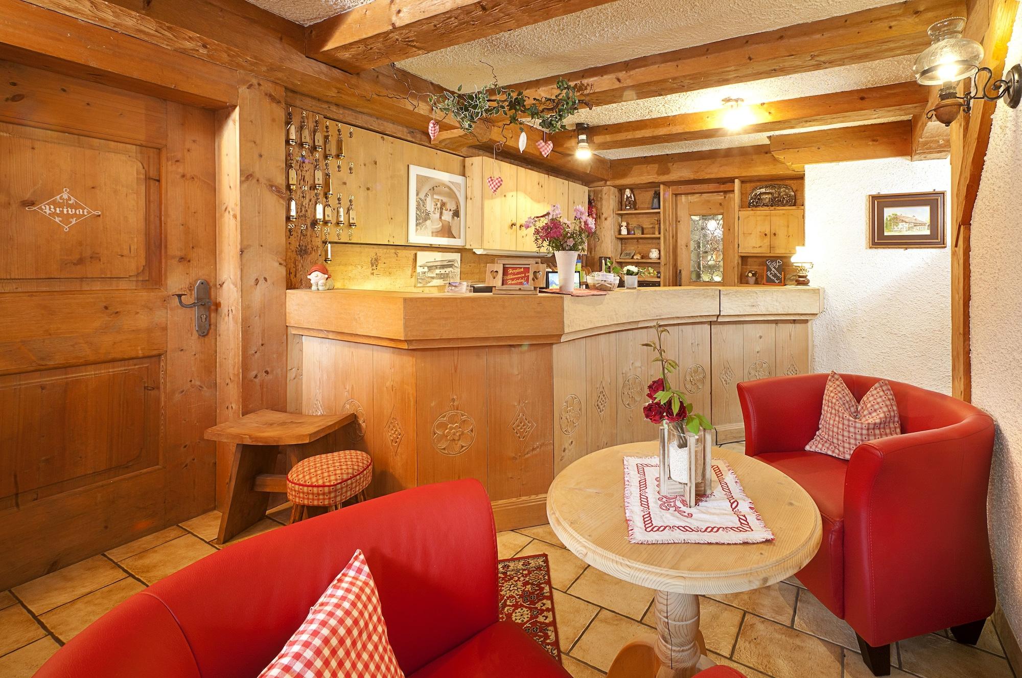 Vista Lobby Landhotel Huberhof