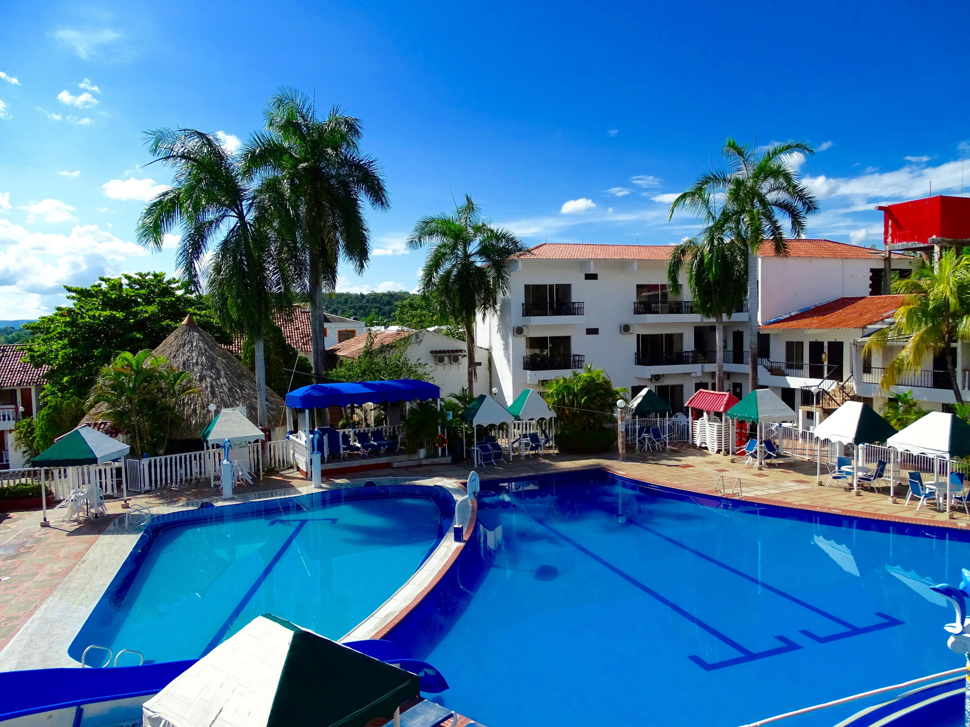 Vista Piscina Alborada Hotel Melgar