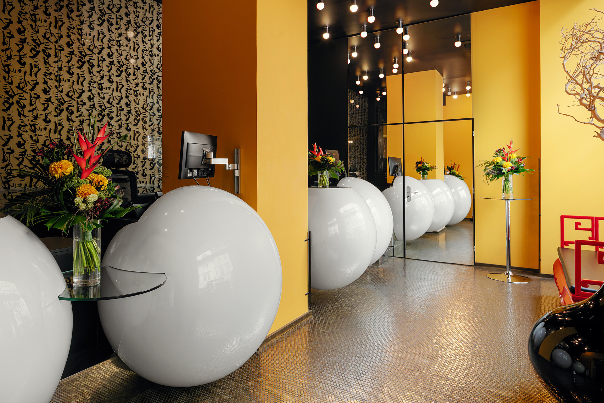Vista Lobby Perla Hotel Prague