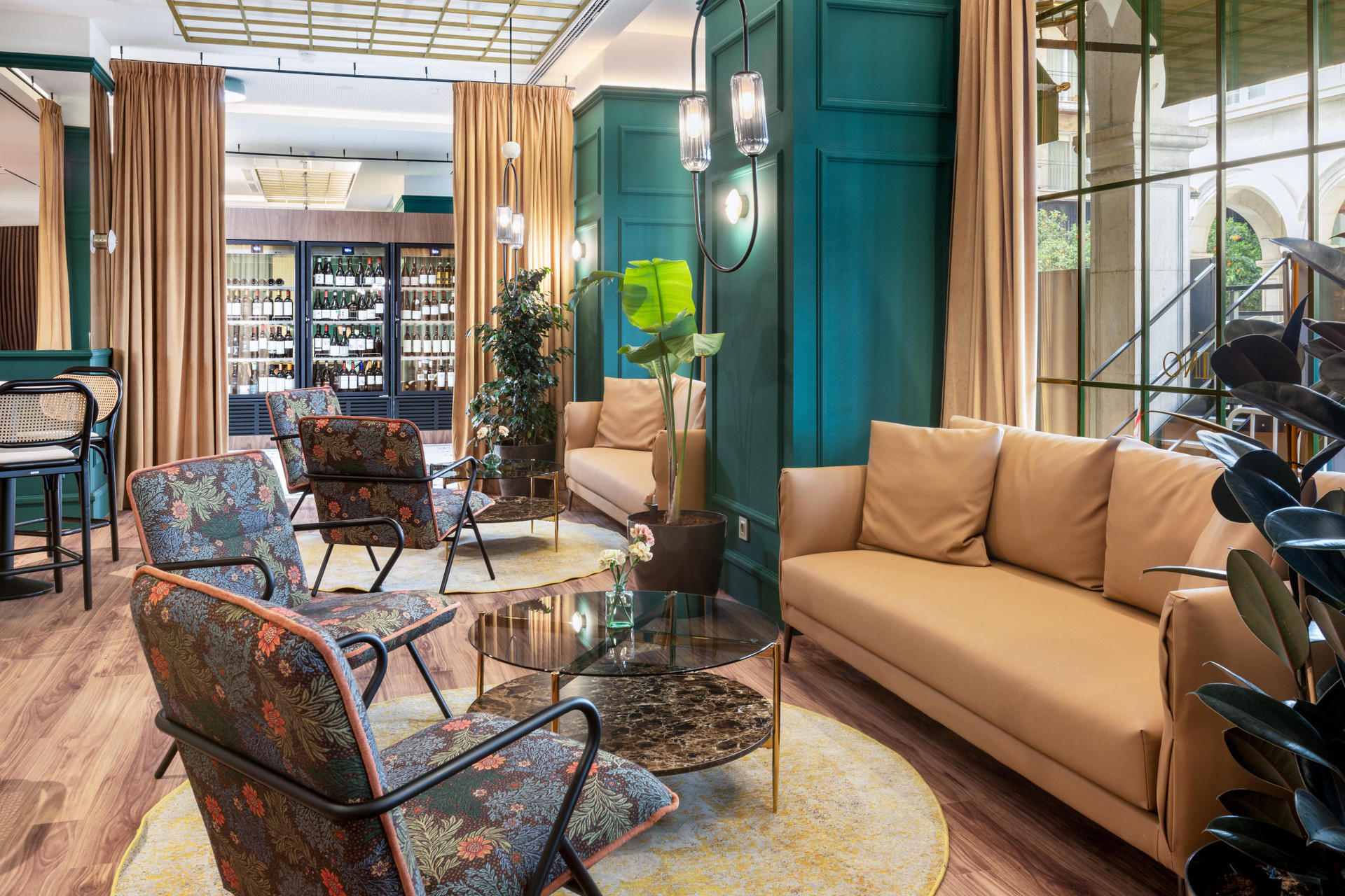 Vista Lobby Melia Granada Hotel