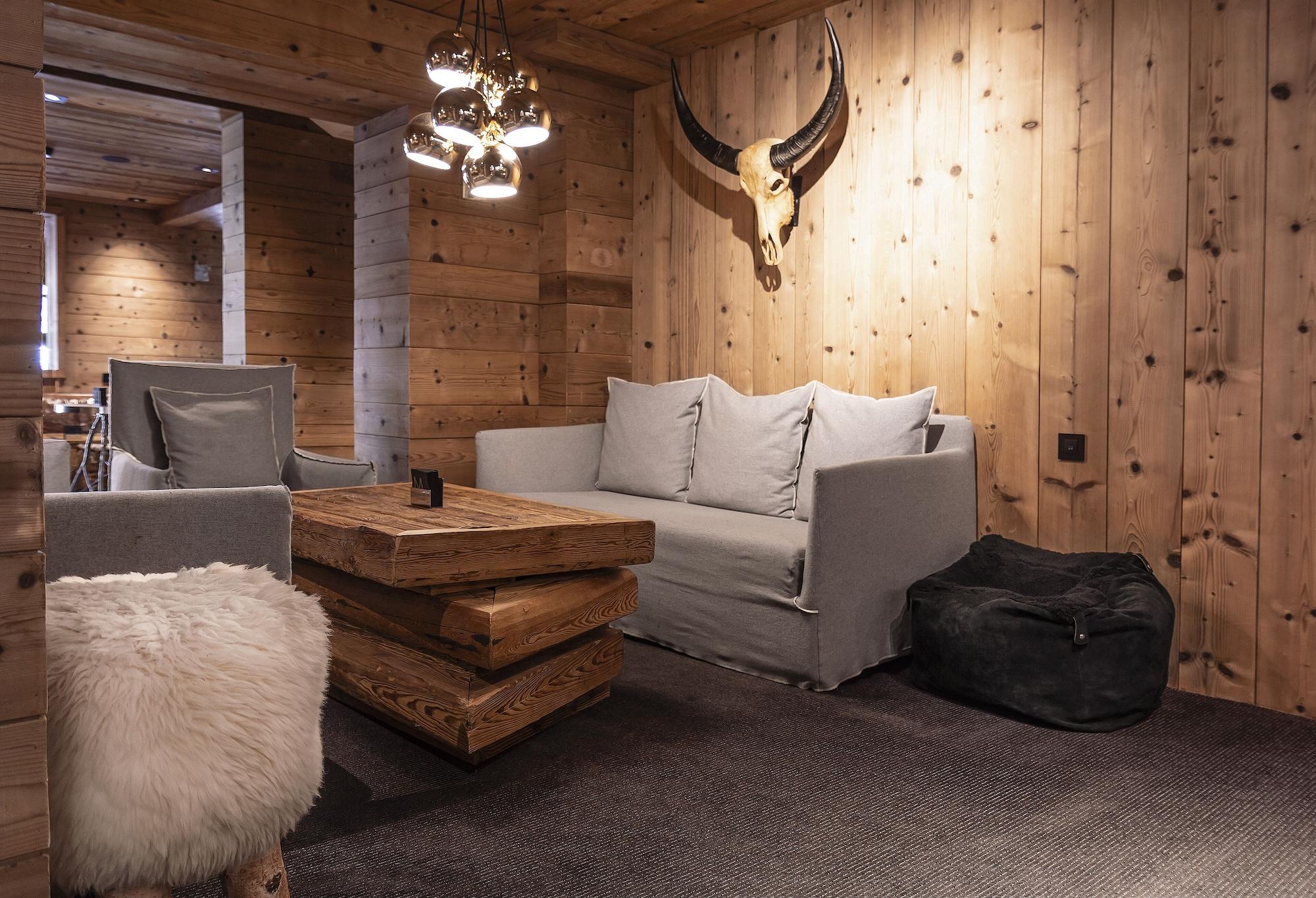 Vista Lobby Le M de Megève
