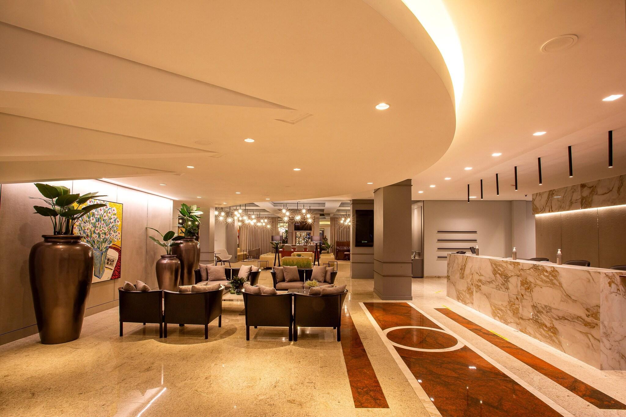 Vista Lobby Hotel Metrópole Maringá