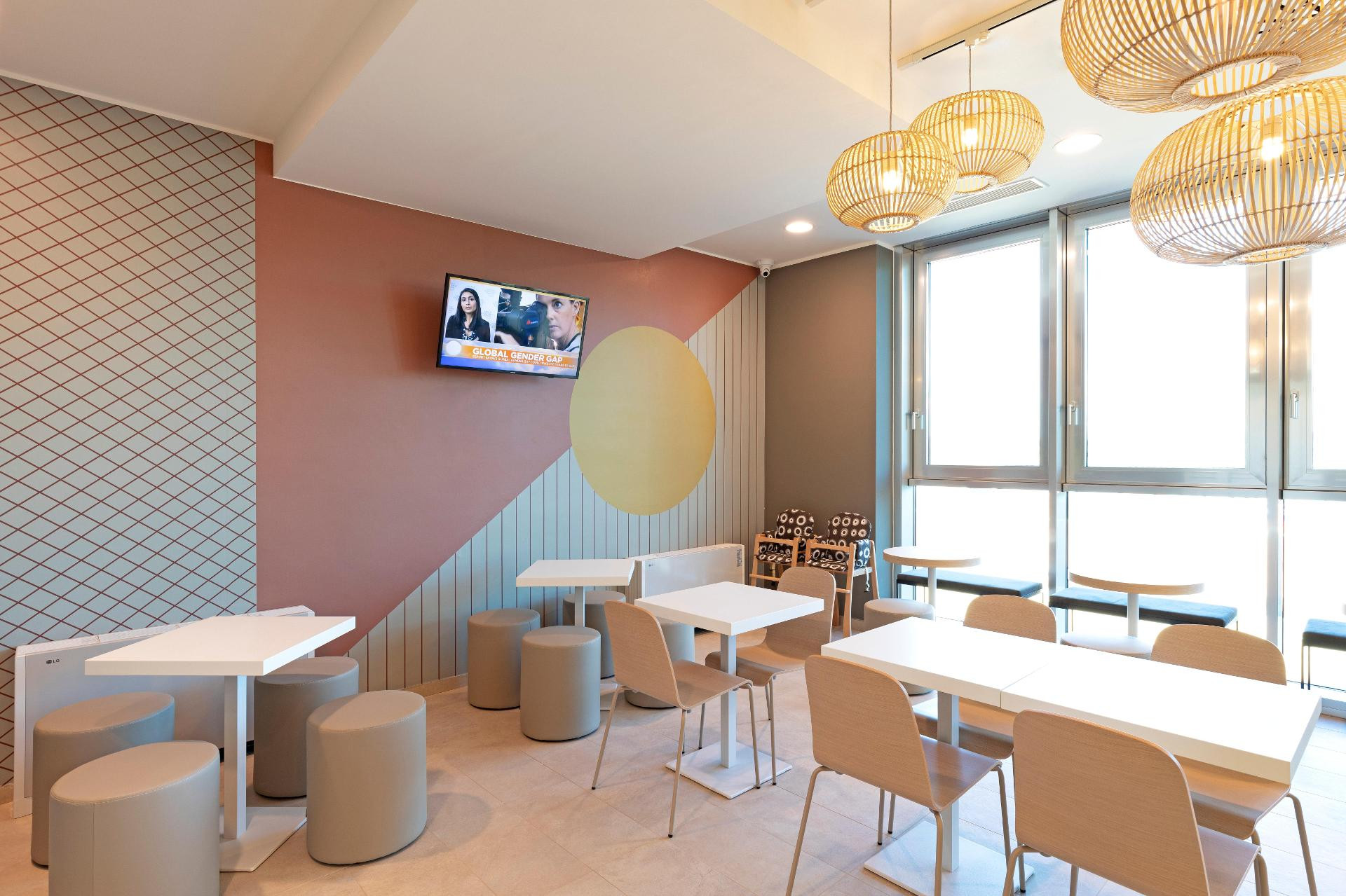 Restaurant B&B Hotel Roma Fiumicino Aeroporto Fiera 1