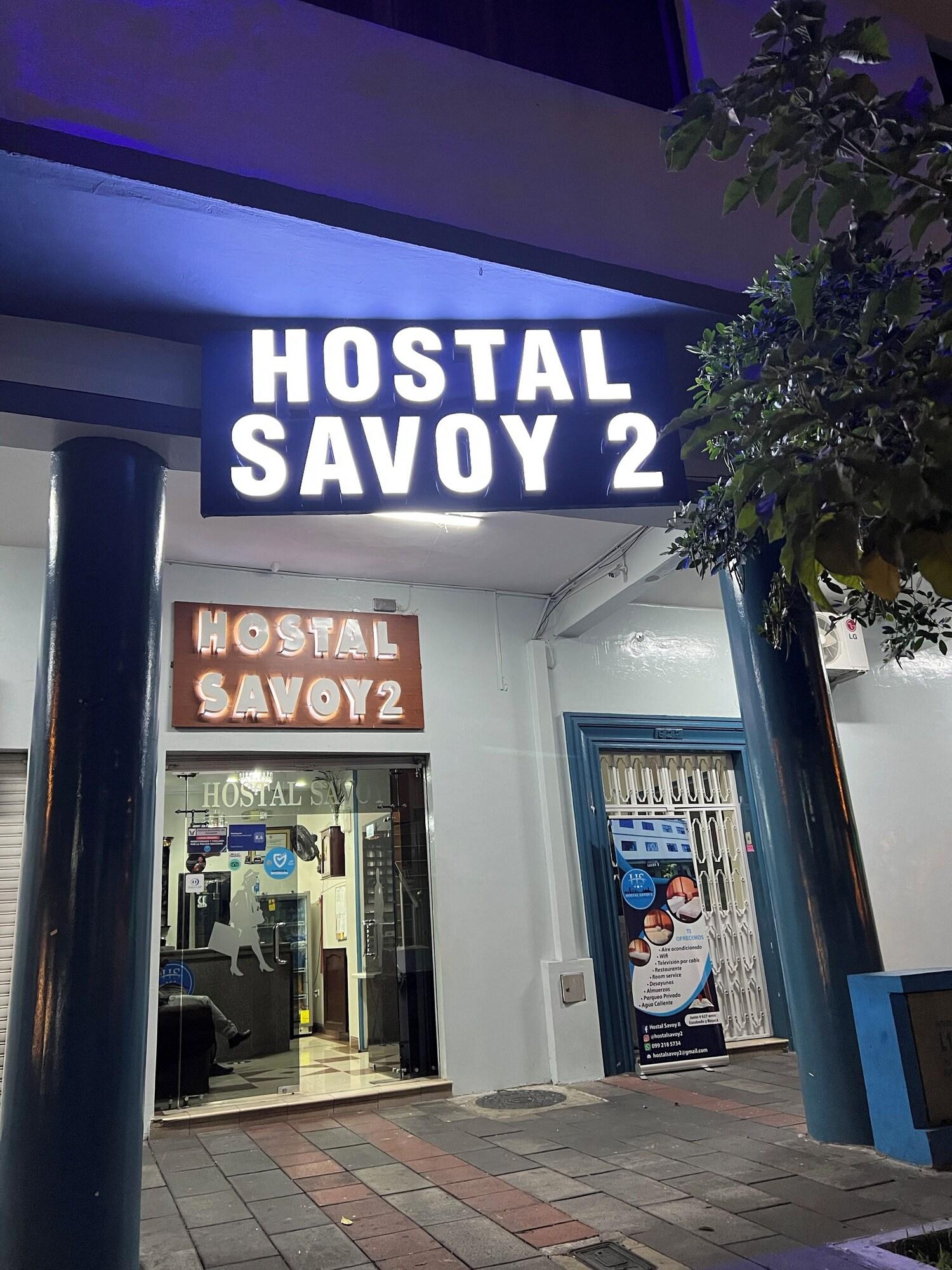 Vista Exterior Hostal Savoy 2