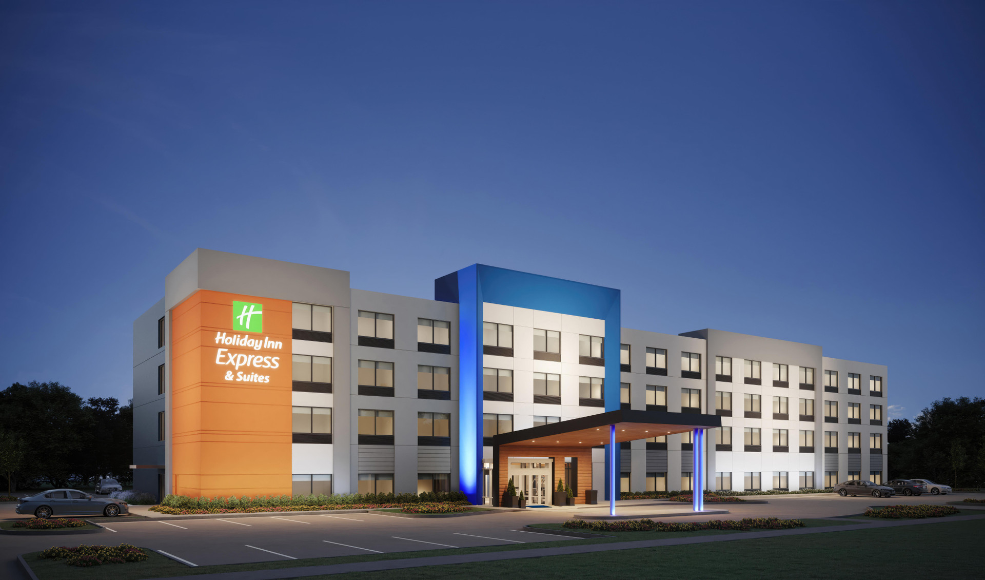 Vista Exterior Holiday Inn Express & Suites Calera North by IHG