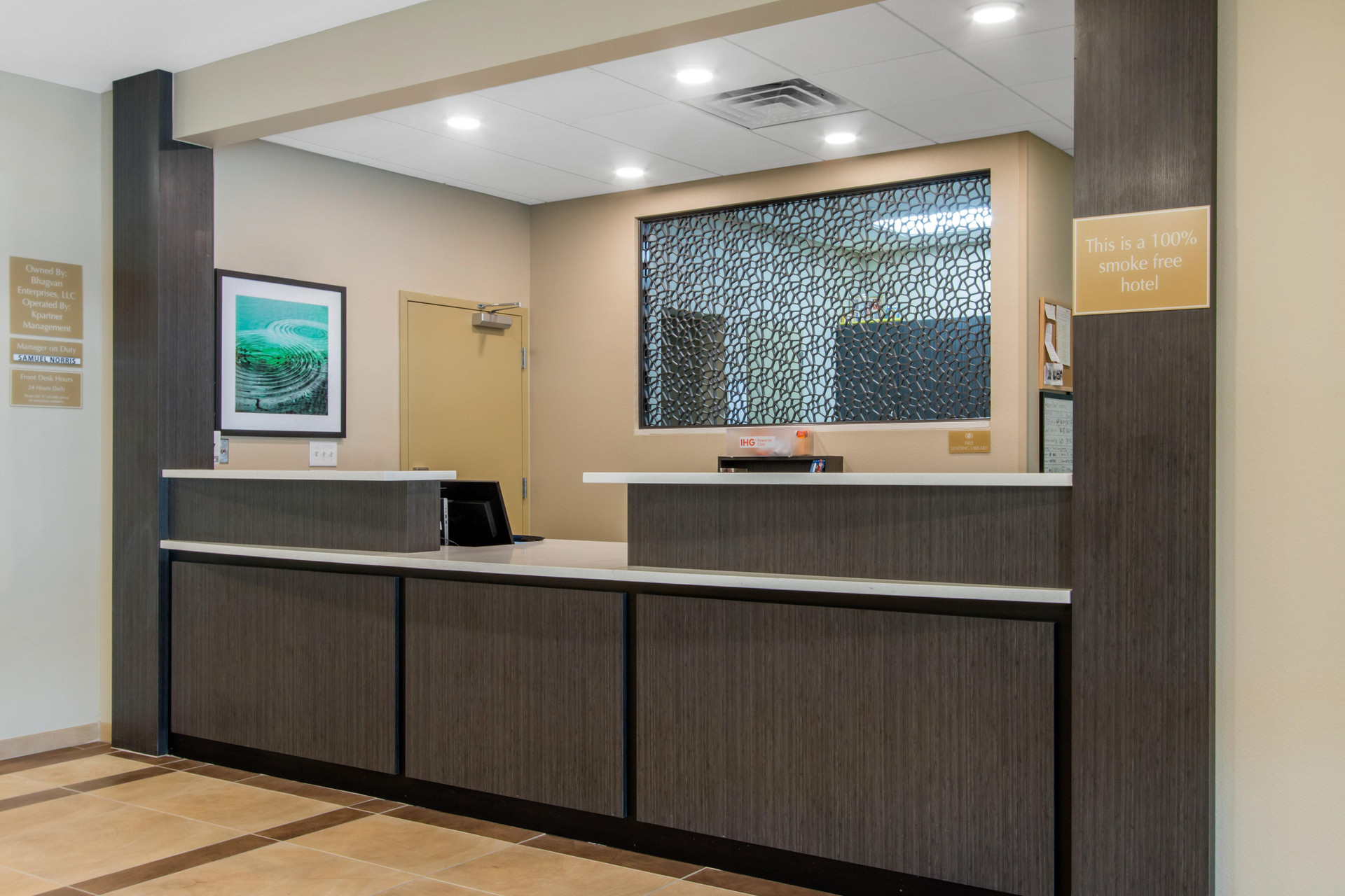 Vista Lobby Candlewood Suites San Antonio Lackland AFB Area by IHG
