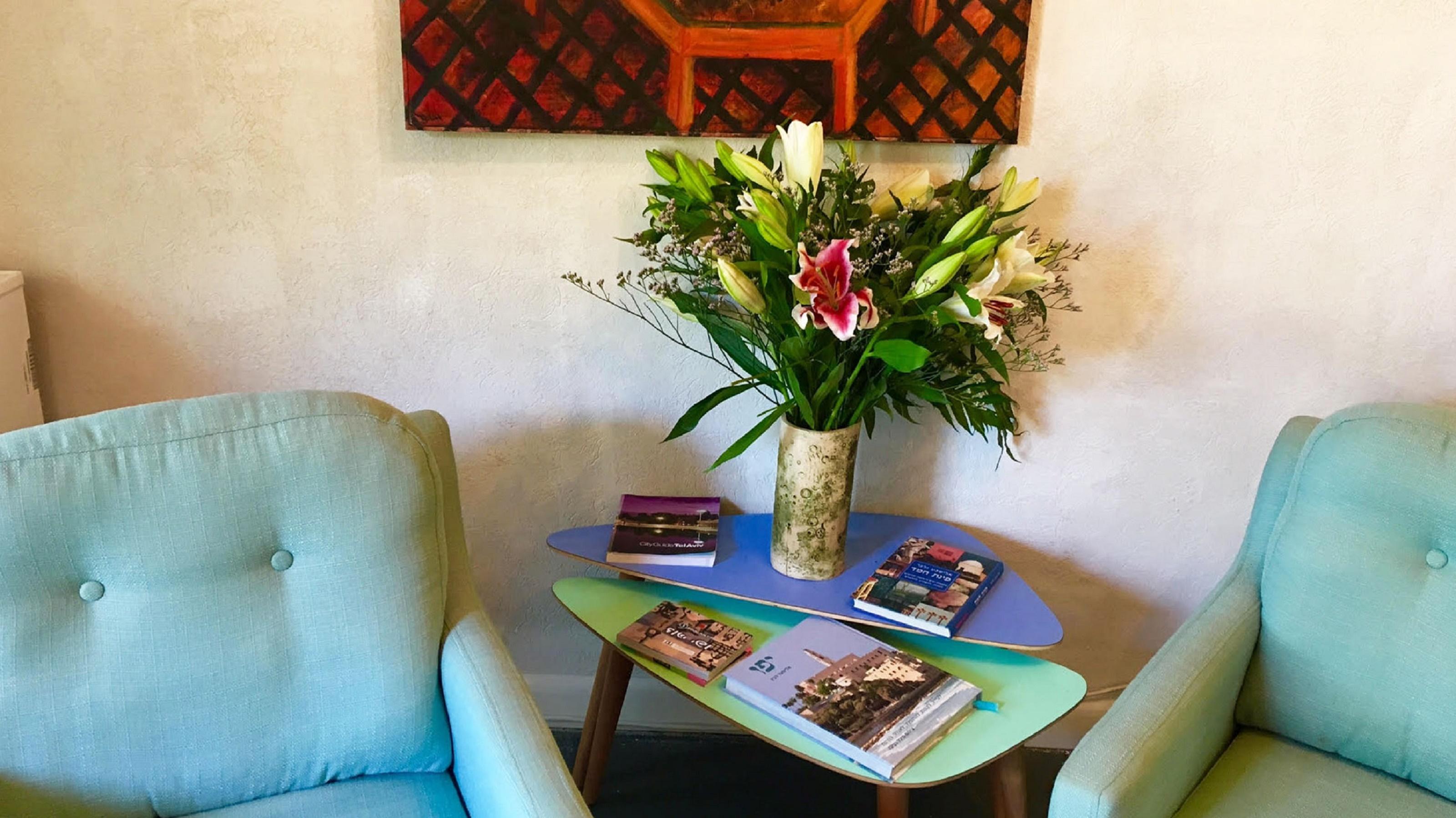 Vista Lobby Trieste Neve Tzedek Boutique Suites