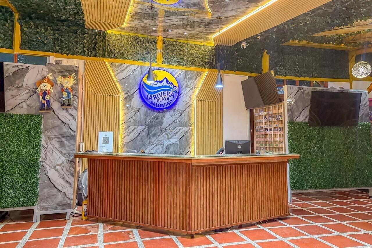Vista Lobby La Rivera Playa Palomino