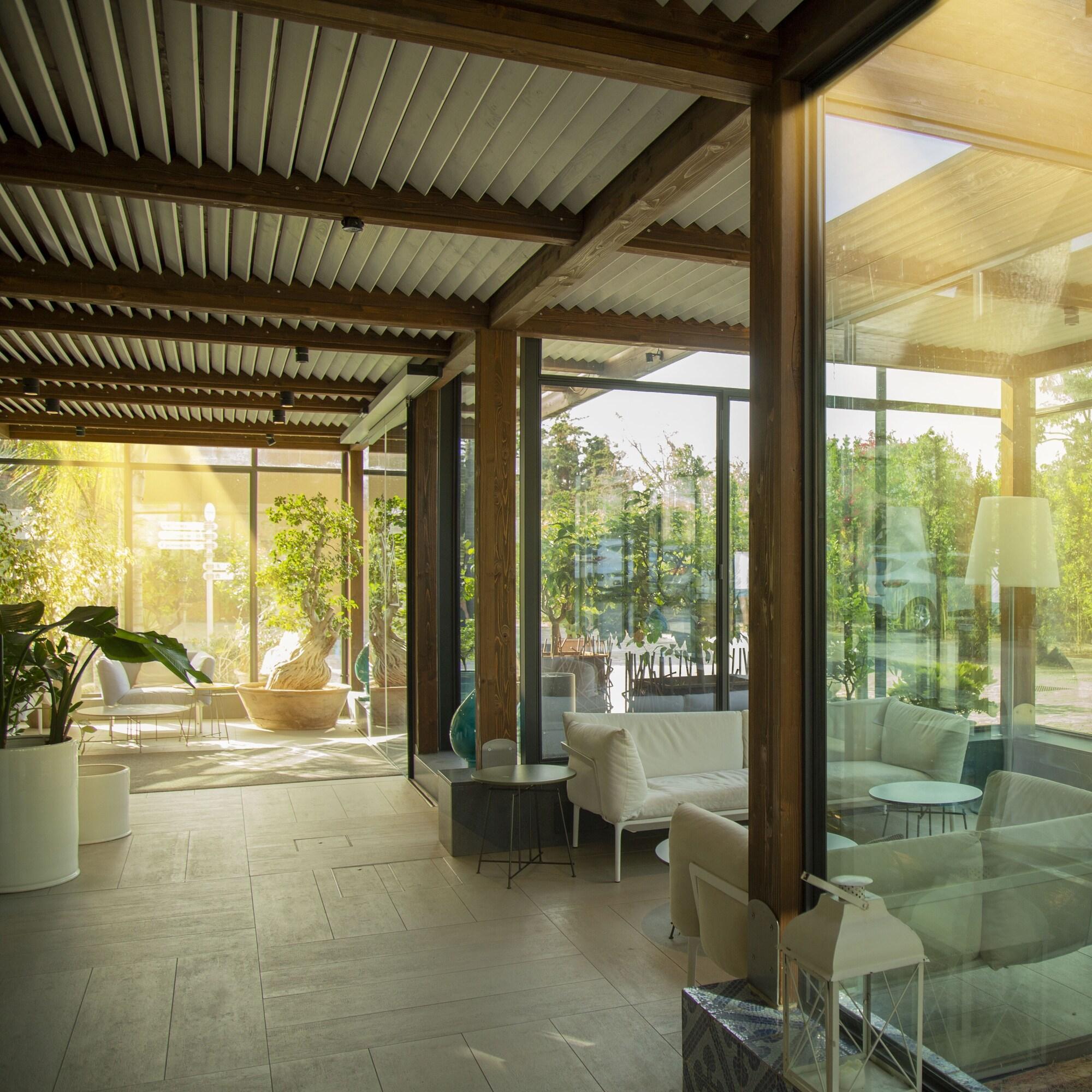 Vista Lobby Magaggiari Hotel Resort