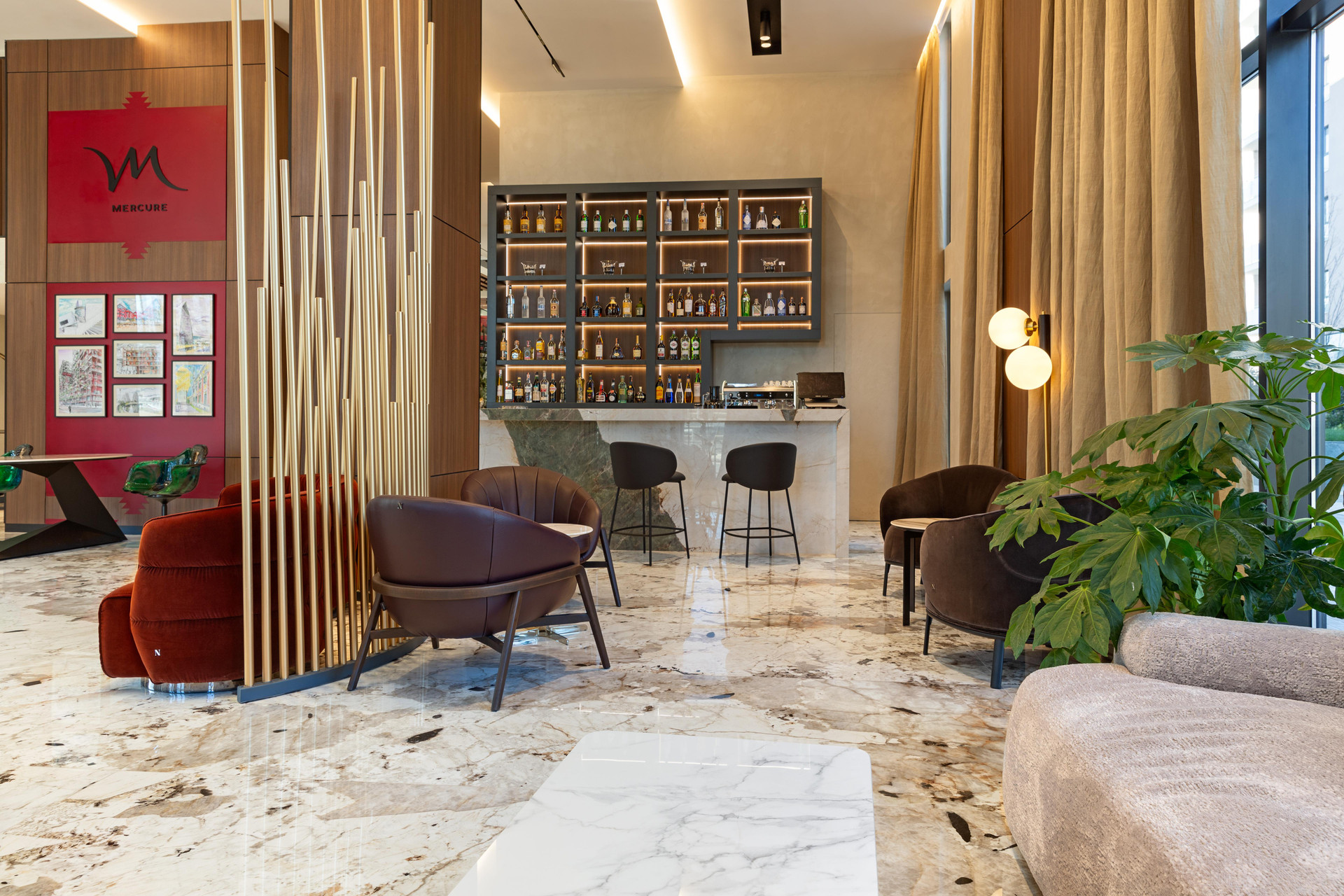 Vista Lobby Mercure Tirana
