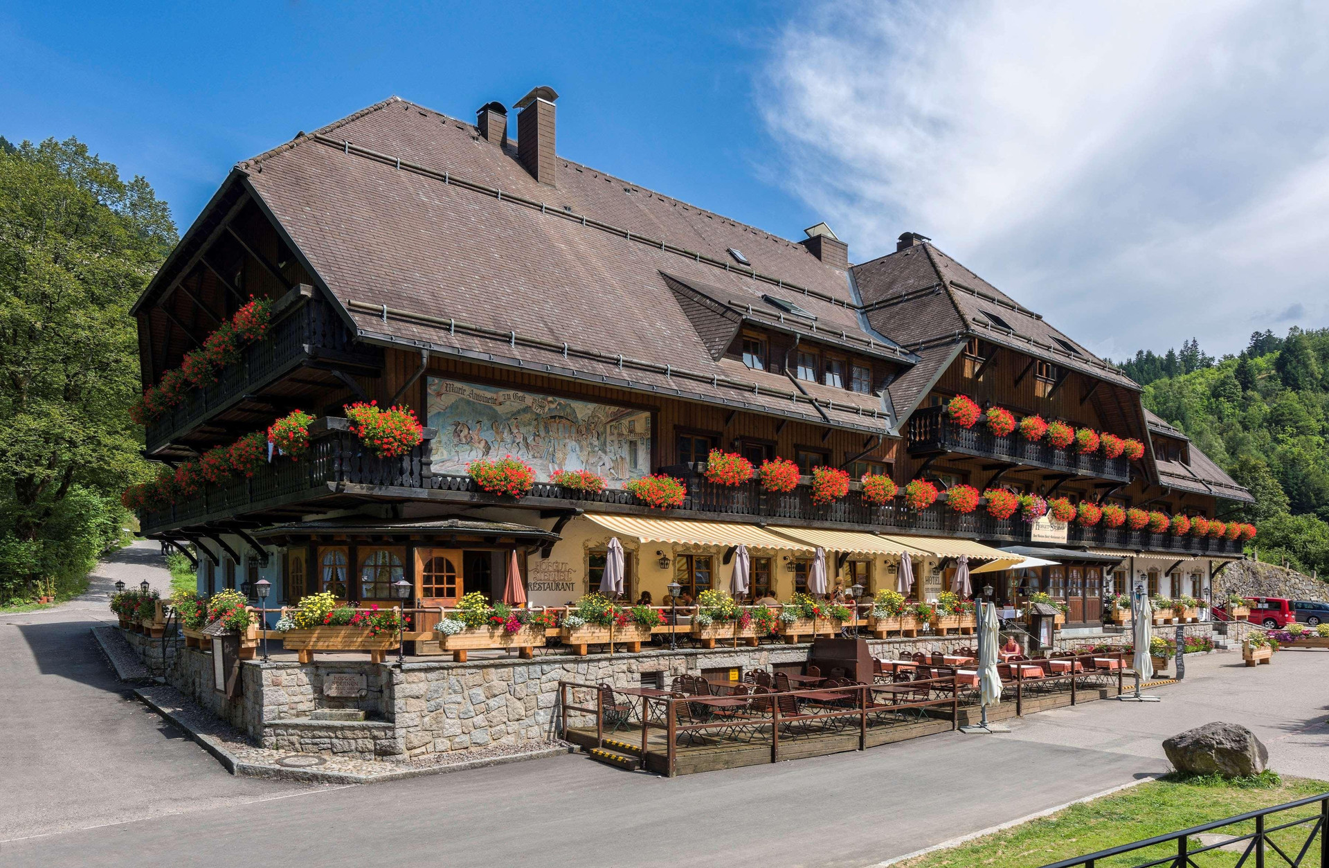 Vista Exterior Hotel Hofgut Sternen | Ravennaschlucht