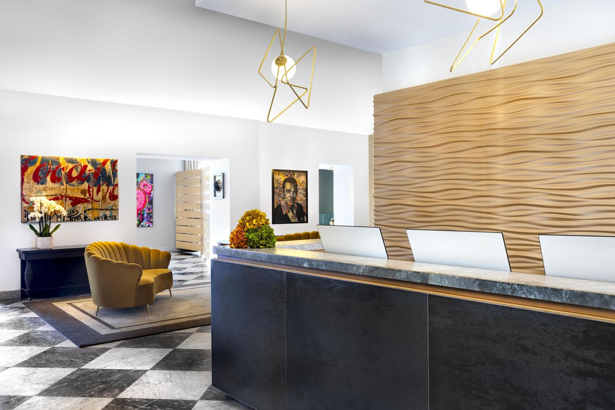 Vista Lobby Grand Hotel Alassio Beach & Spa Resort - The Leading Hotels of the World