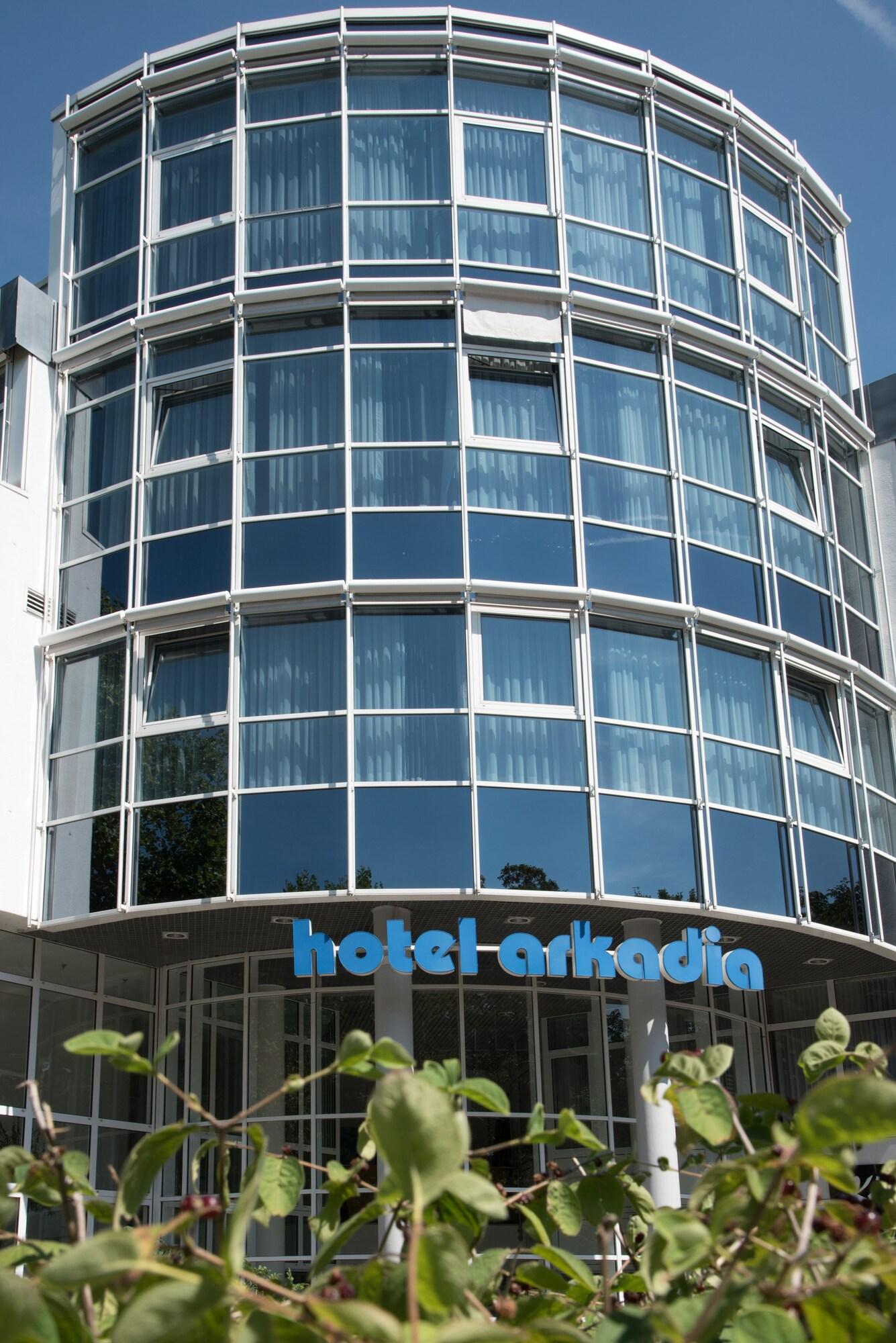 Vista Exterior Hotel Arkadia