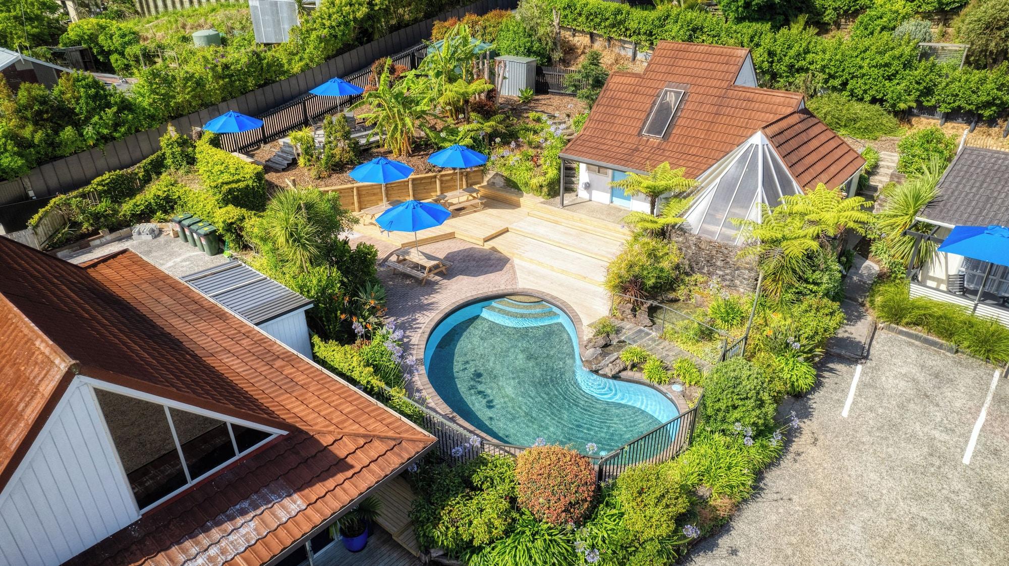 Vista Piscina The Captains Motel