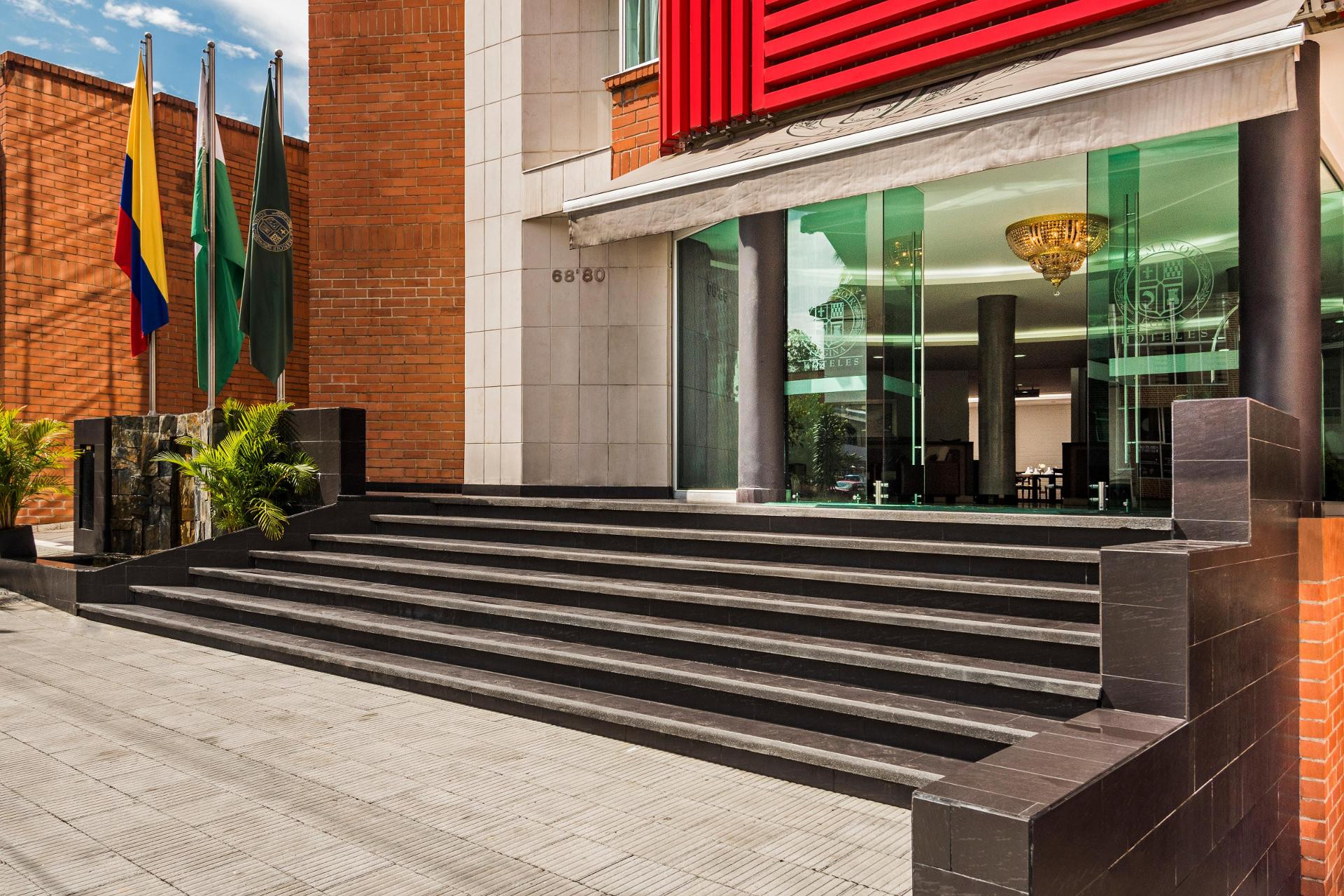 Vista Exterior Hotel Egina Medellín