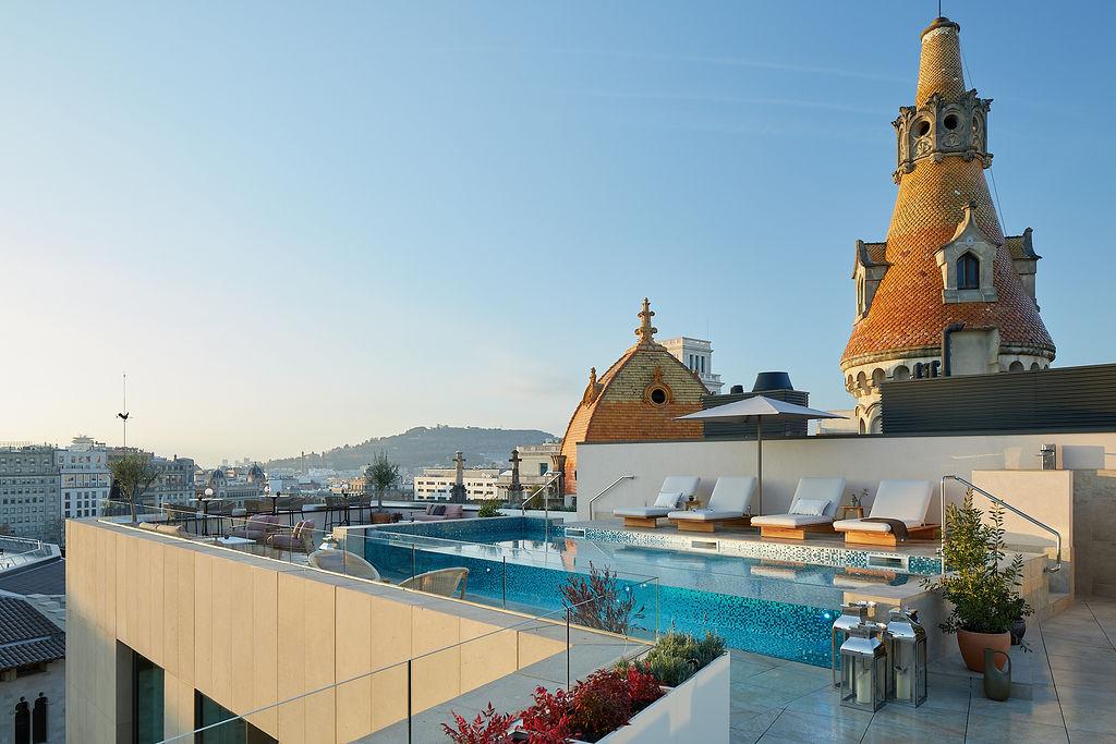Vista Piscina ME Barcelona