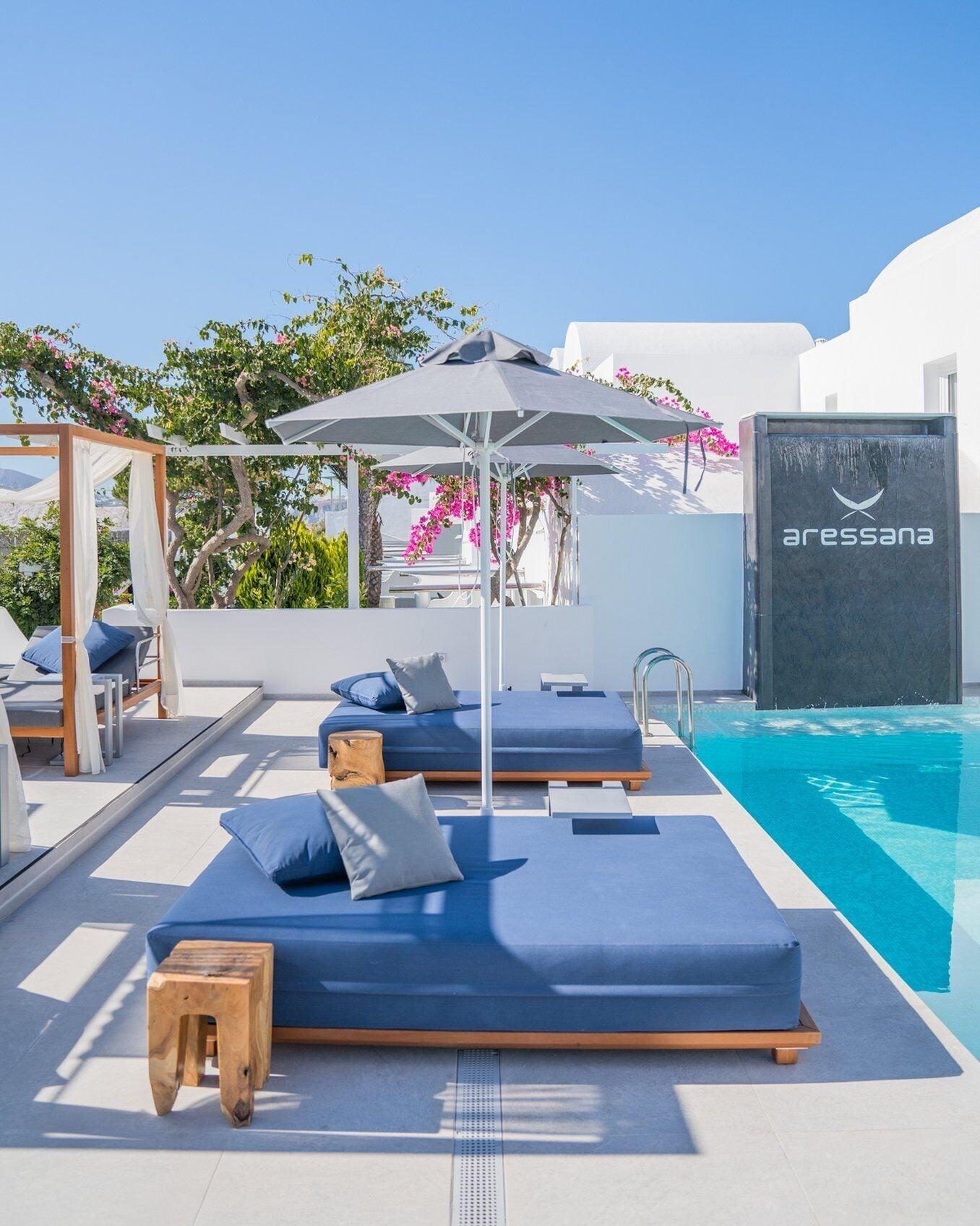 Vista Exterior Aressana Spa Hotel and Suites