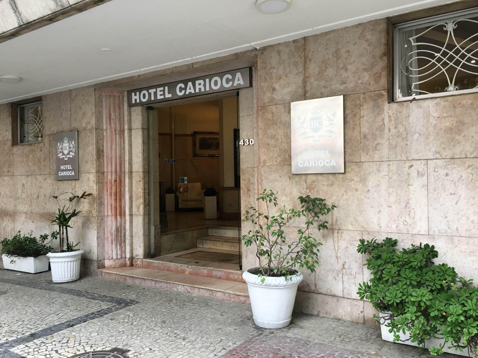 Vista Exterior Hotel Carioca