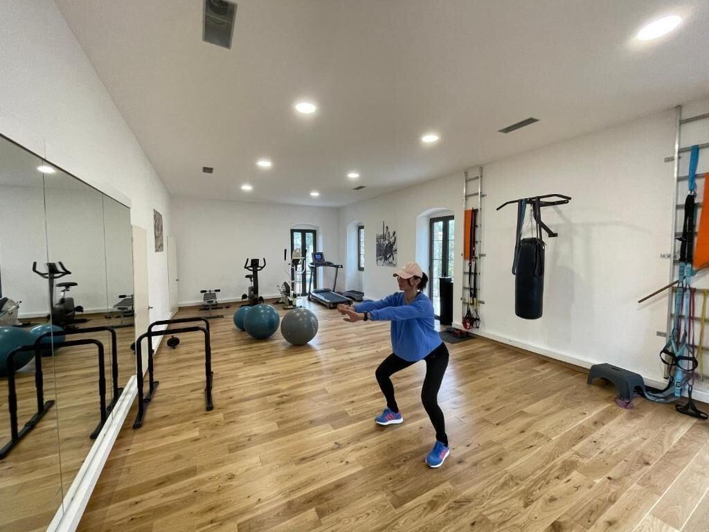 Gimnasio Hôtel La Casa Rossa & Spa