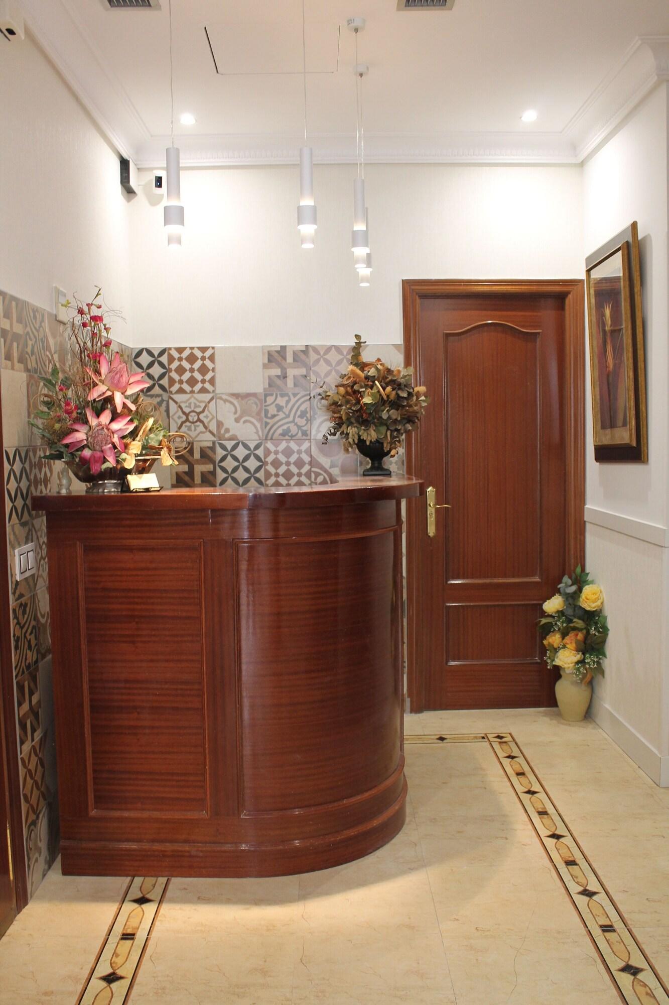 Vista Lobby Hostal Alfaro