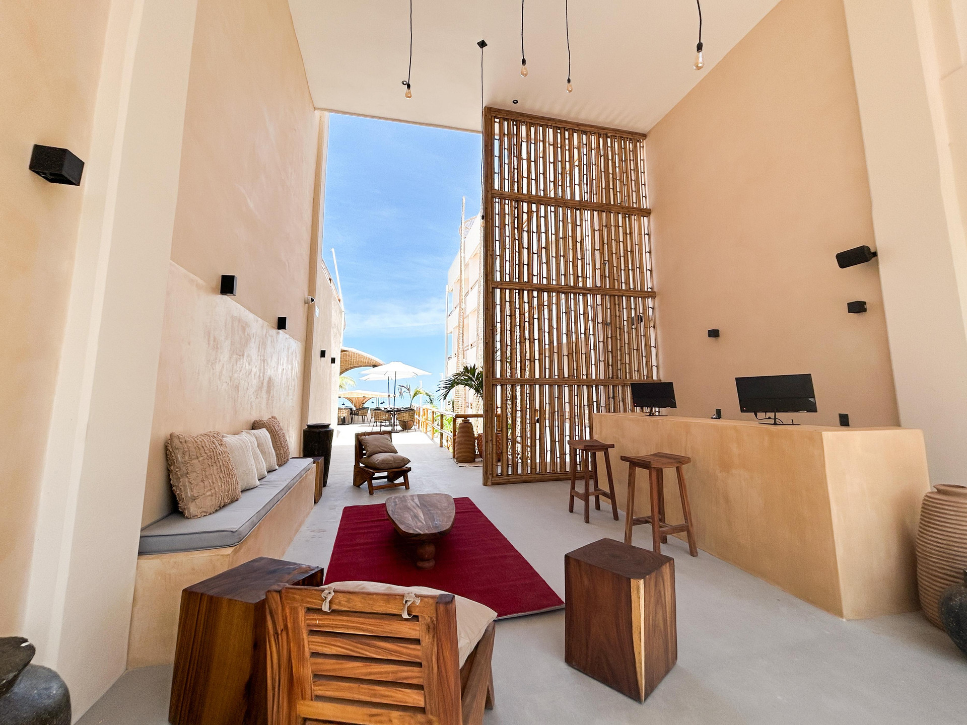 Vista Lobby Ana y Jose Hotel & Beach Club Holbox