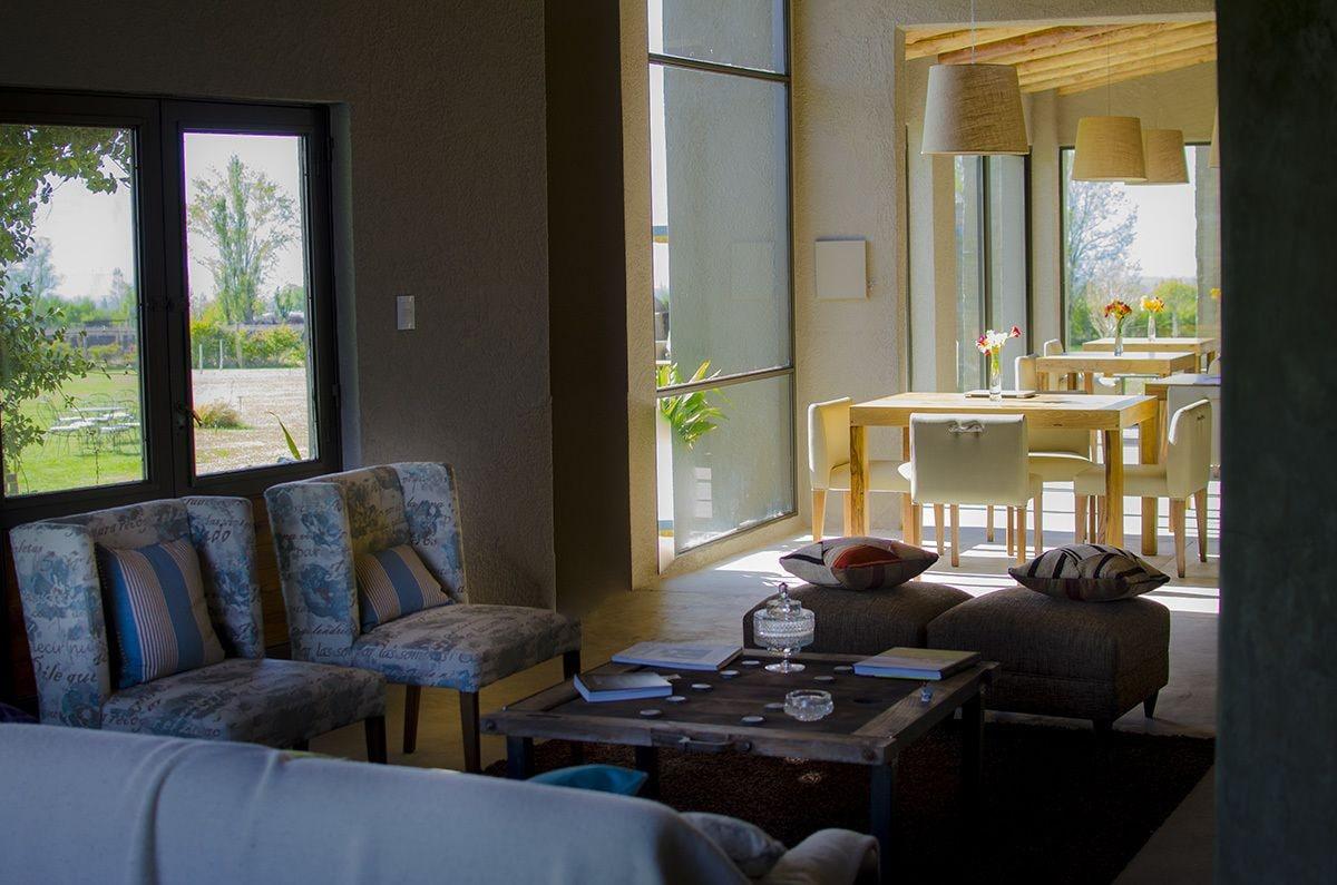 Vista Lobby Casa de Huespedes La Azul