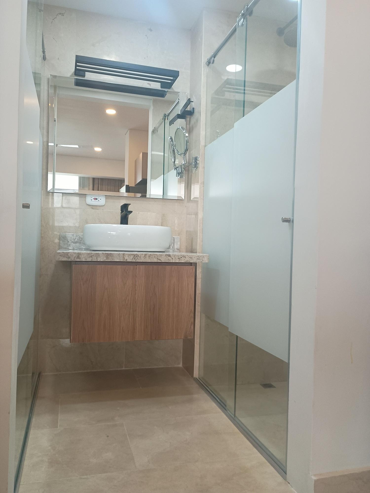 Equipamiento de Habitación Aparta suite con vista al mar