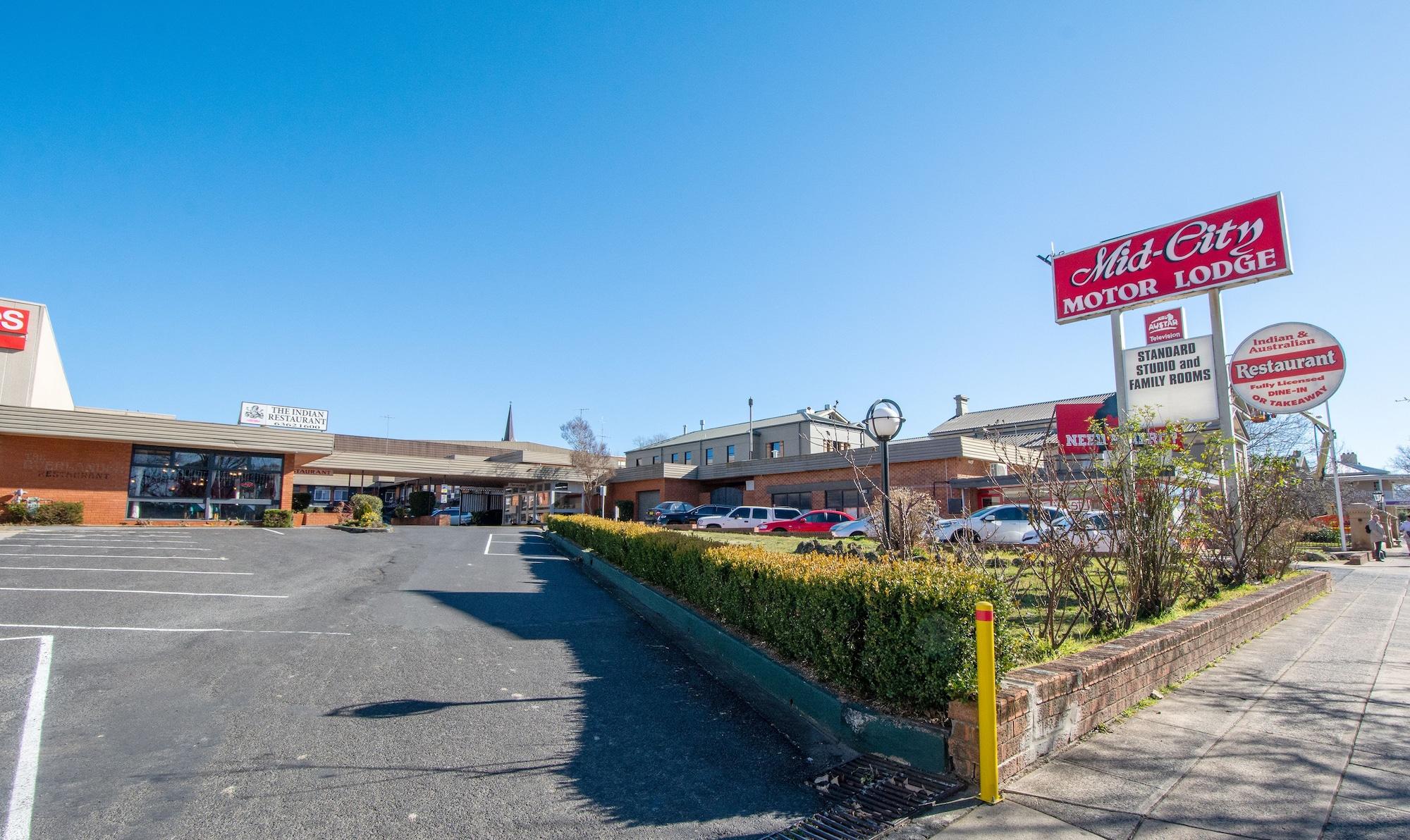 Vista Exterior Midcity Motor Lodge