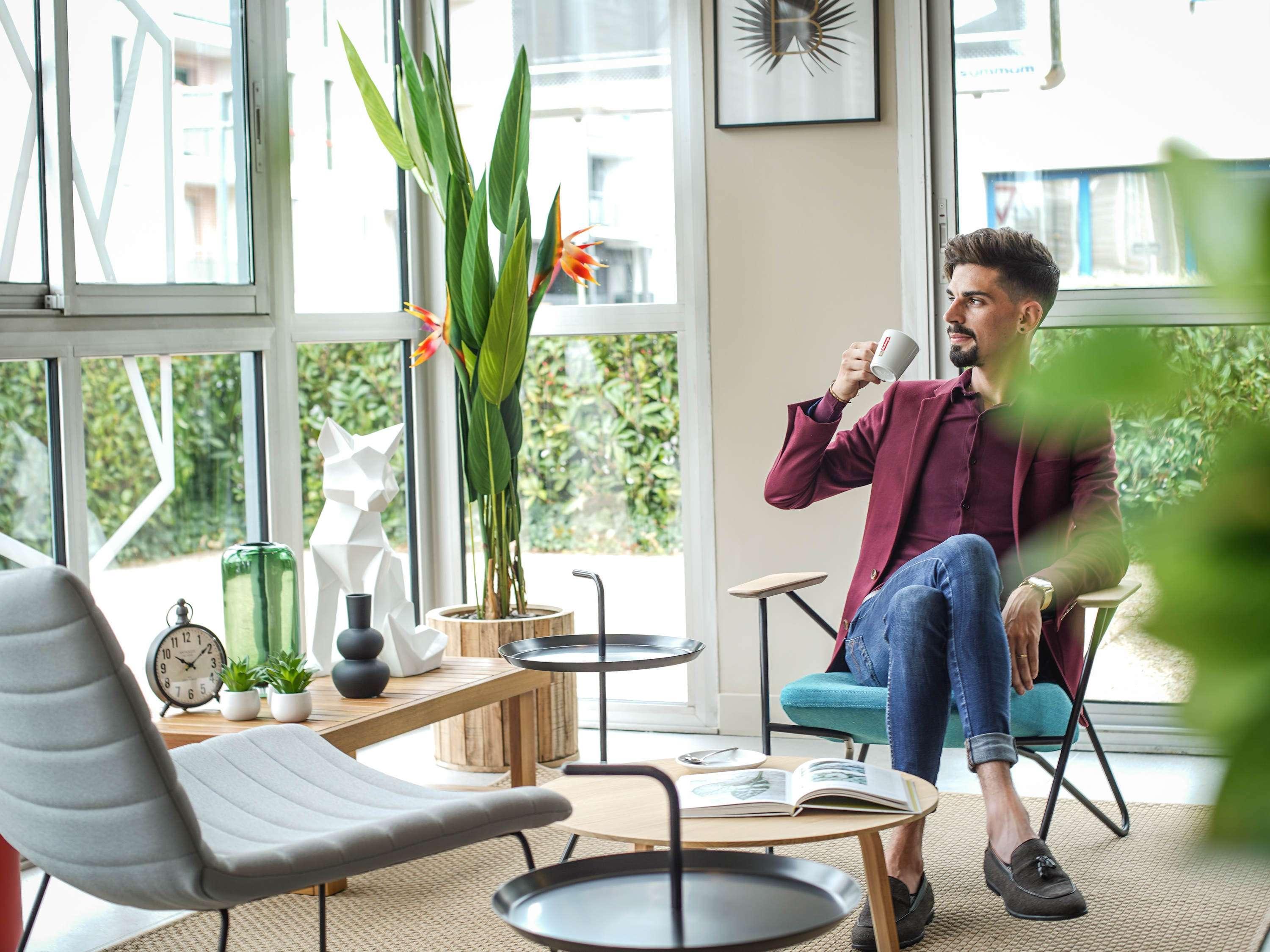 Vista Lobby ibis Tours Centre Giraudeau