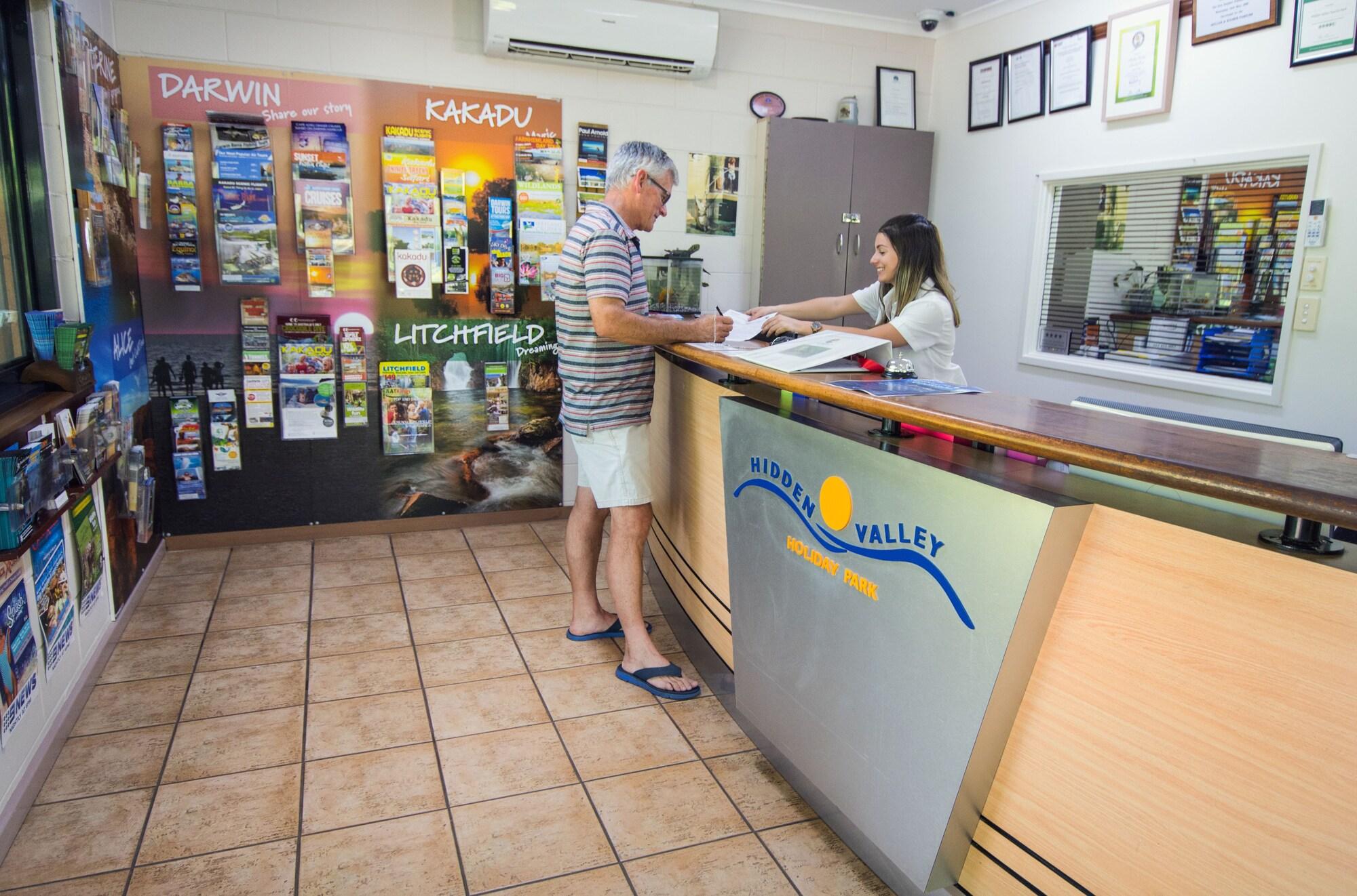 Vista Lobby Hidden Valley Holiday Park