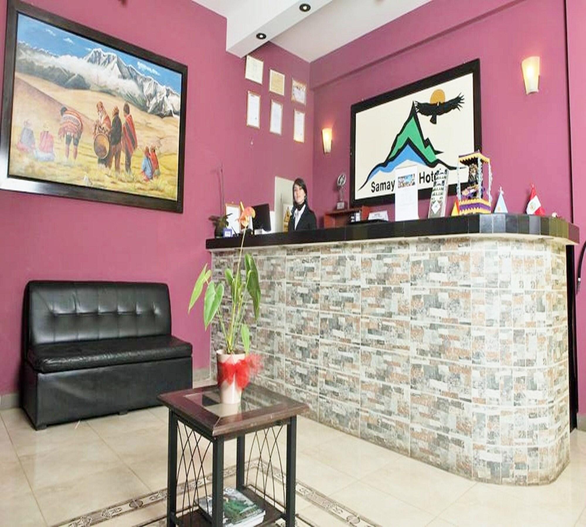 Vista Lobby Samay Wasi Hotel Chalhuanca