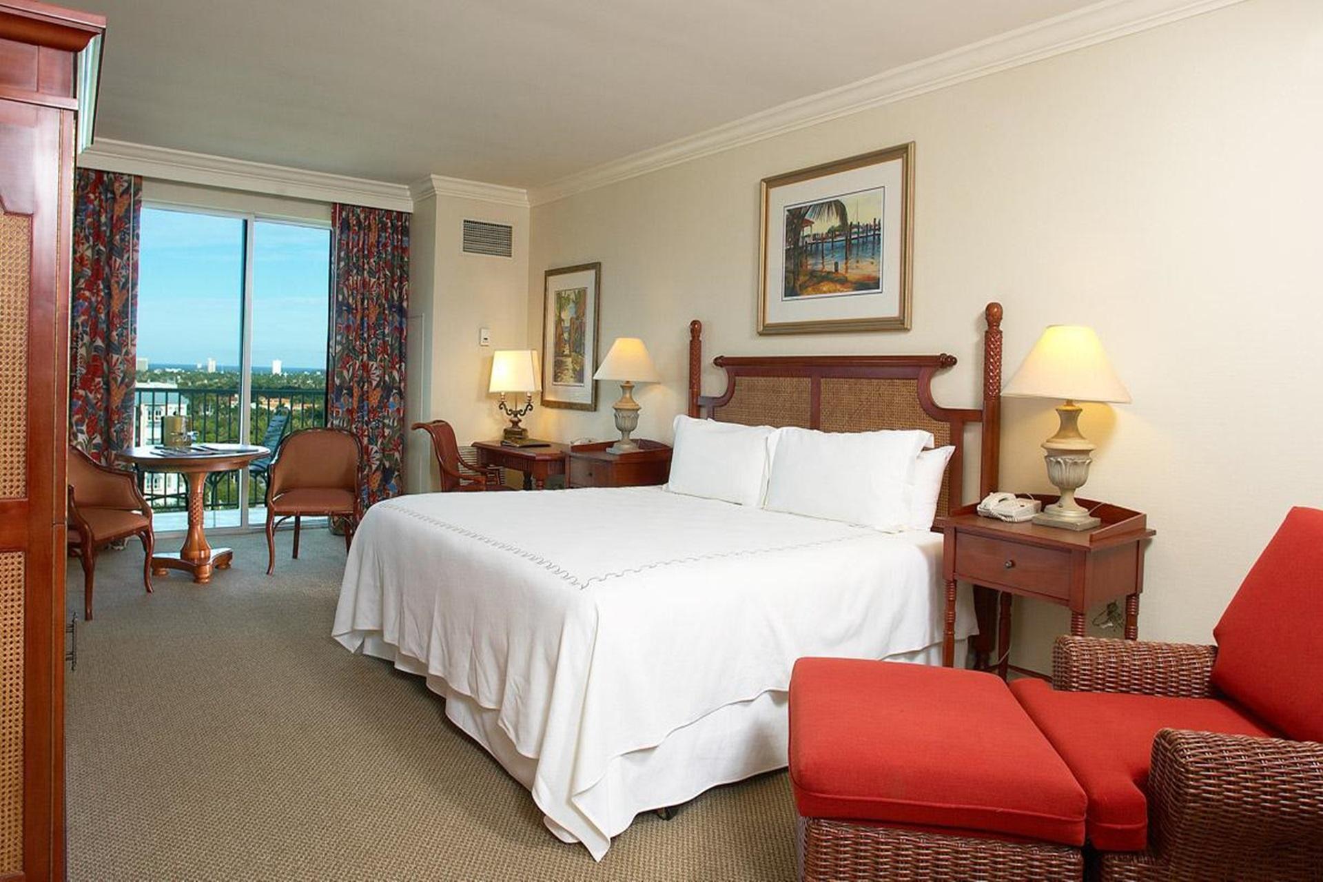 Guest room Riverside Hotel