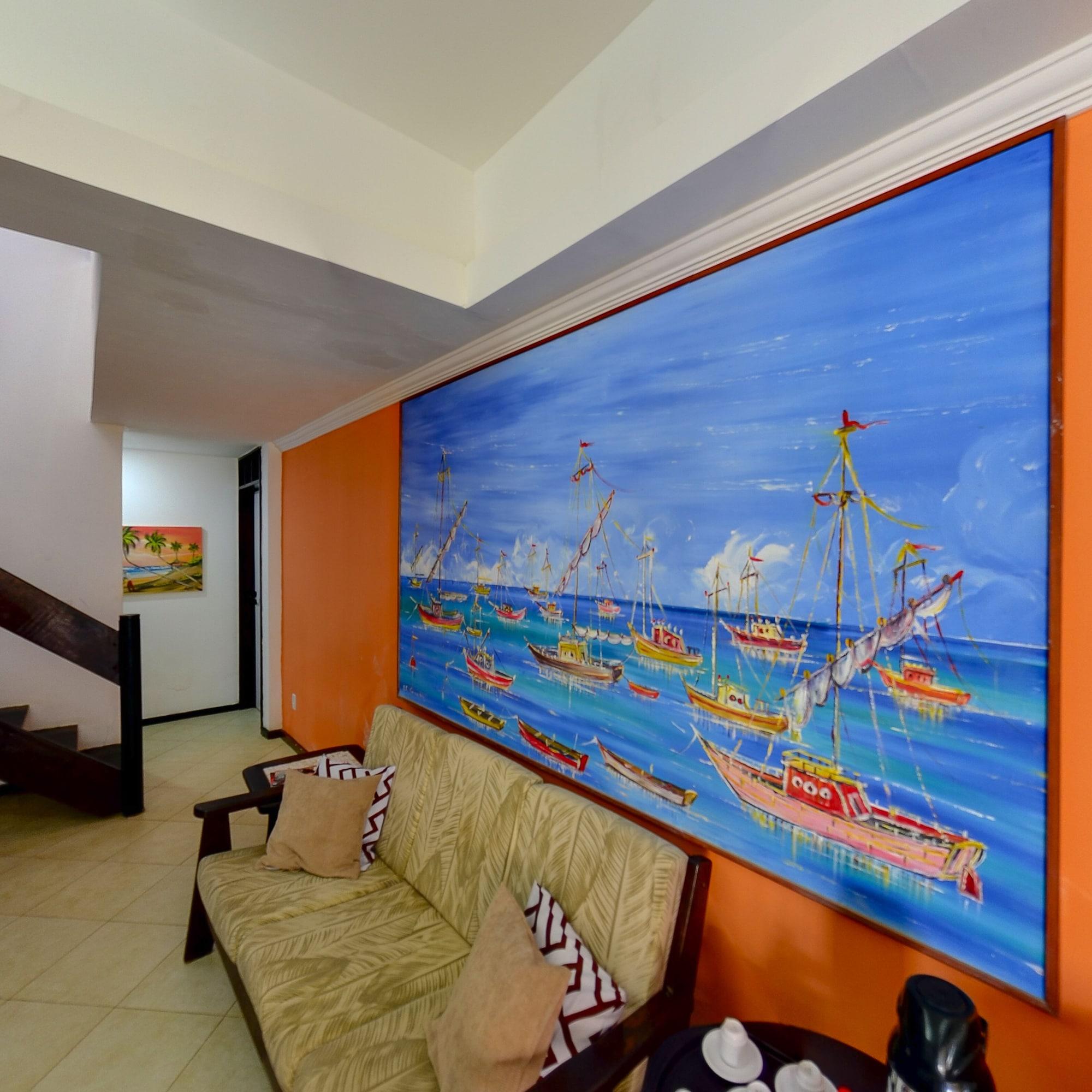 Vista Lobby Pousada Suites Sol e Mar