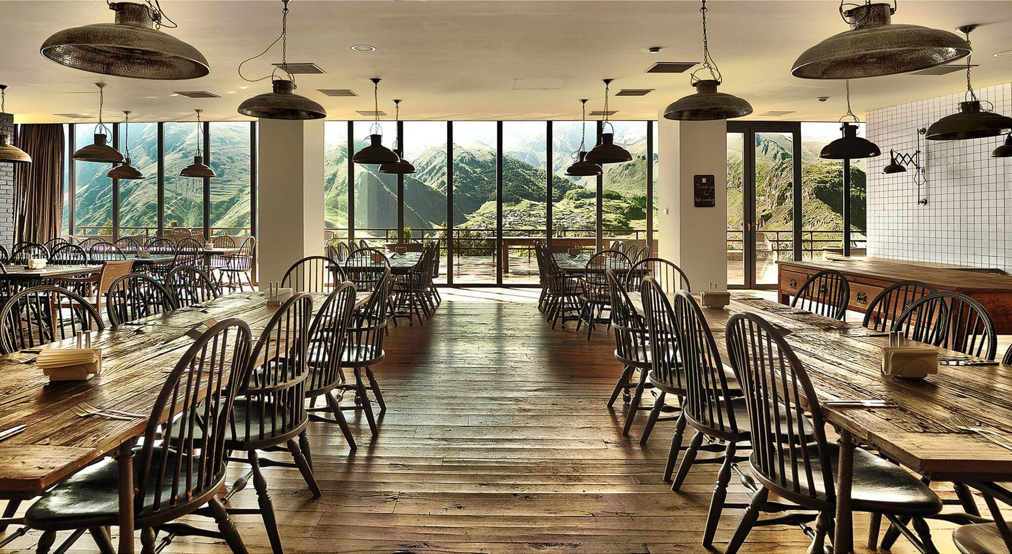 Restaurant Rooms Hotel Kazbegi