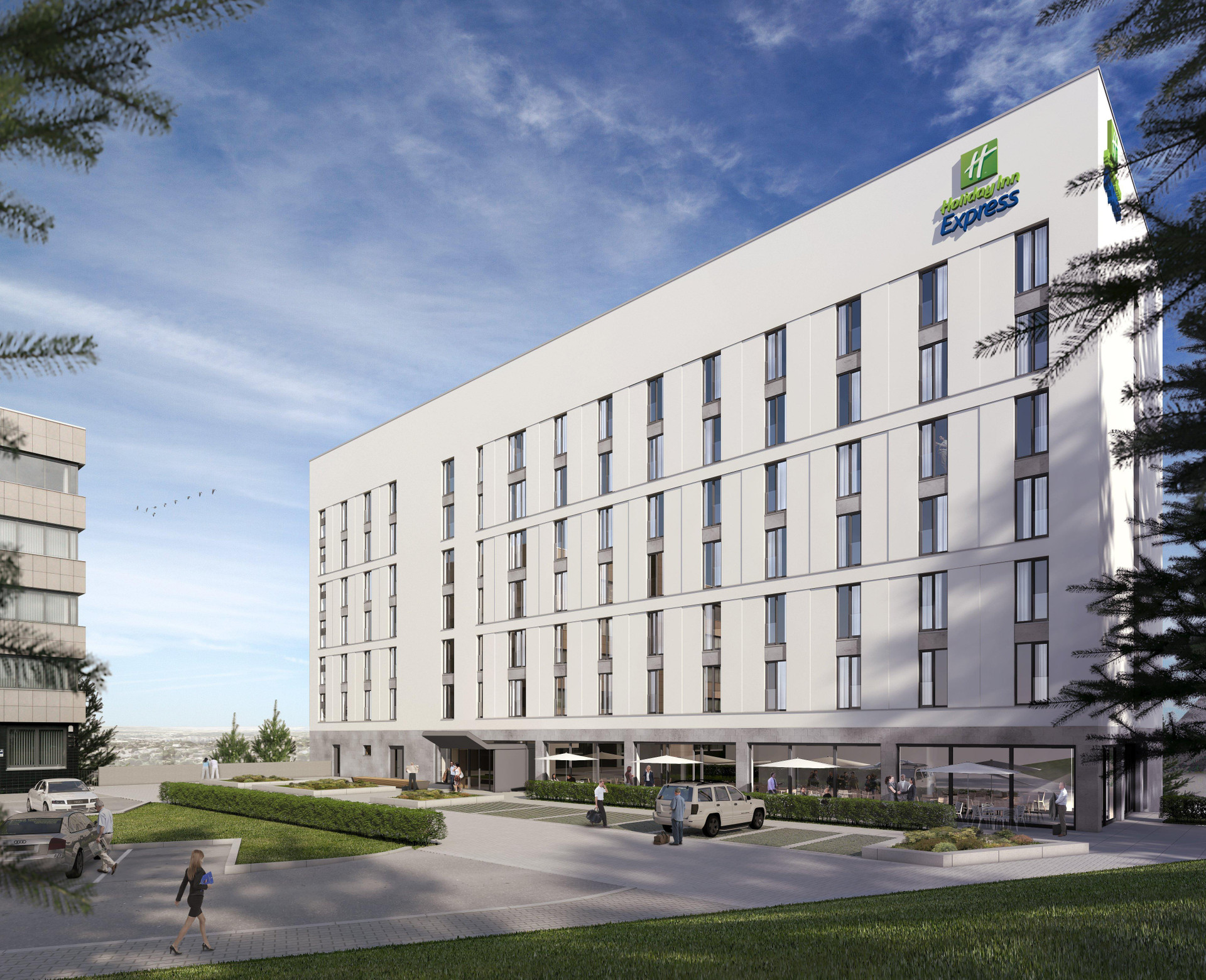 Vista Exterior Holiday Inn Express Wiesbaden by IHG