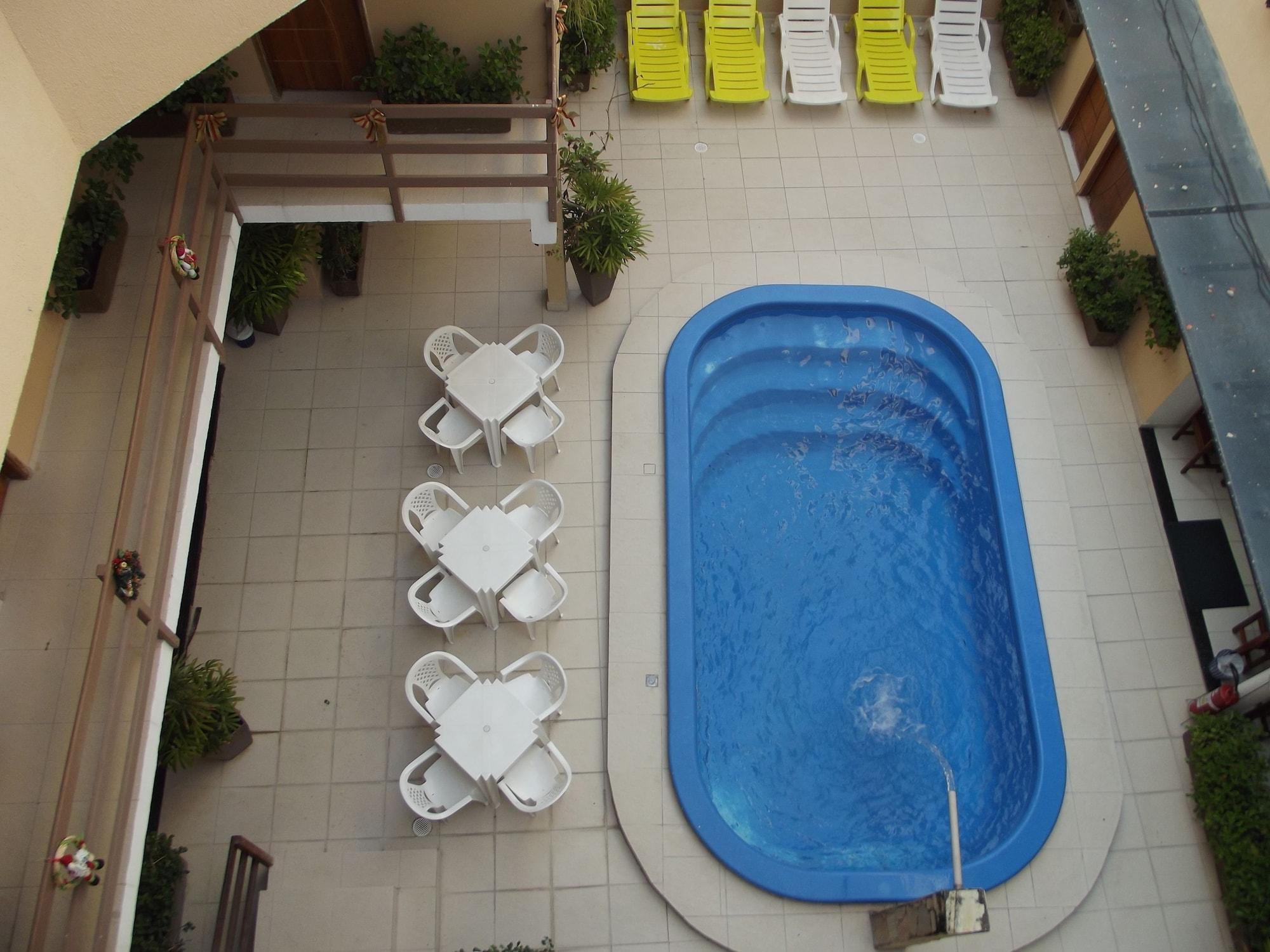Vista Piscina Hotel Pousada Alagoana