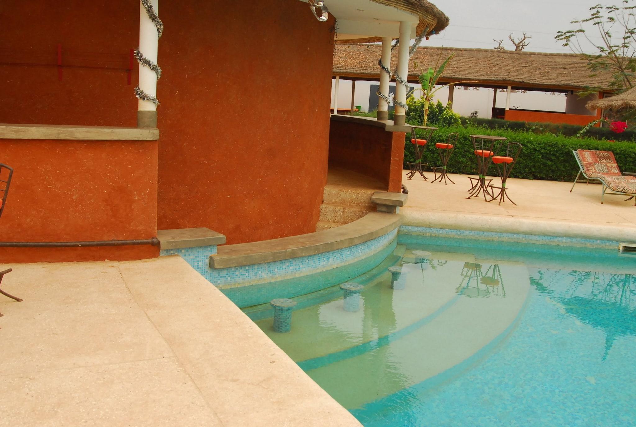 Vista Piscina Baobab Soleil